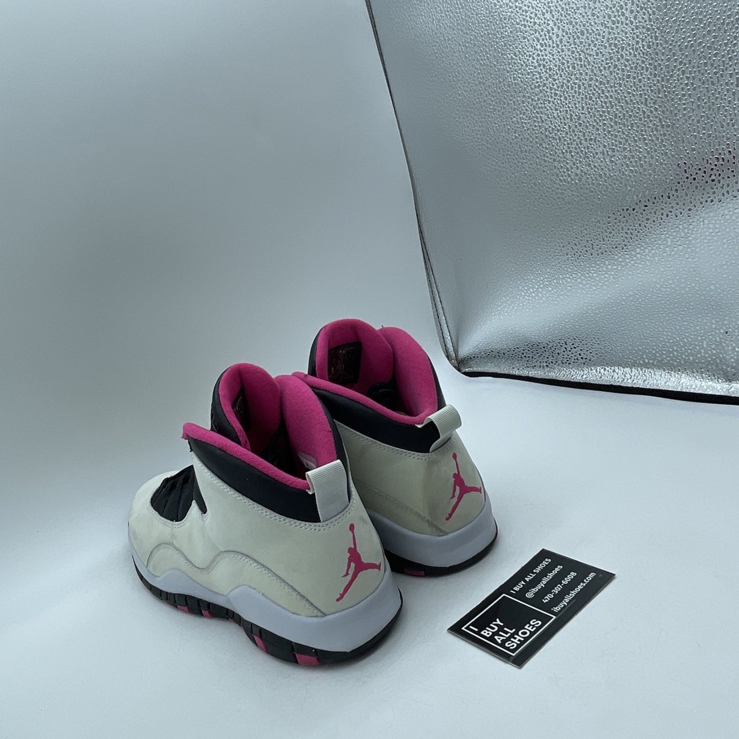 Size 7.5Y (GS) - Air Jordan 10 Retro Mid Vivid Pink