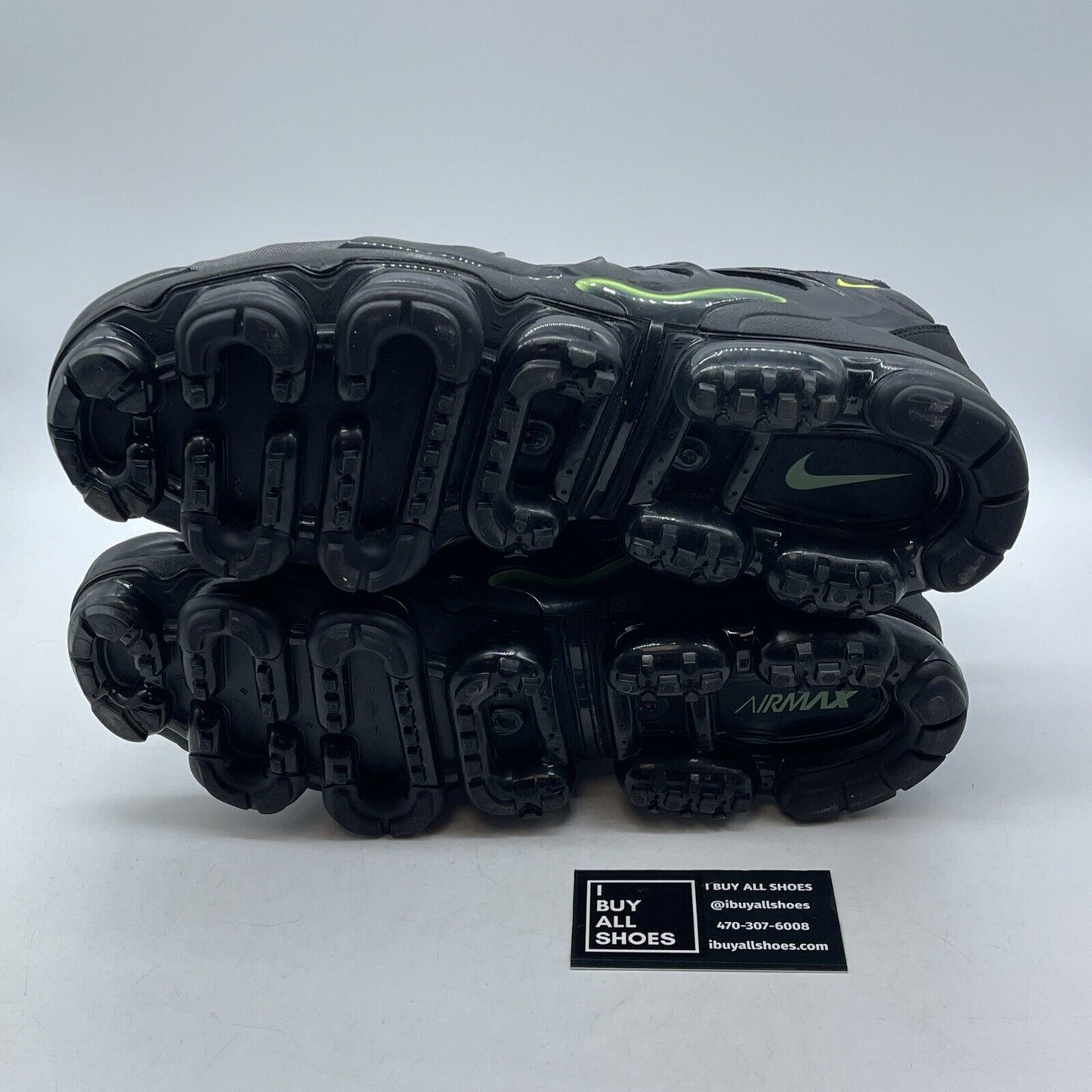 Size 12 - Nike Air VaporMax Plus Neon 95 Green White Grey Black (924453-009)