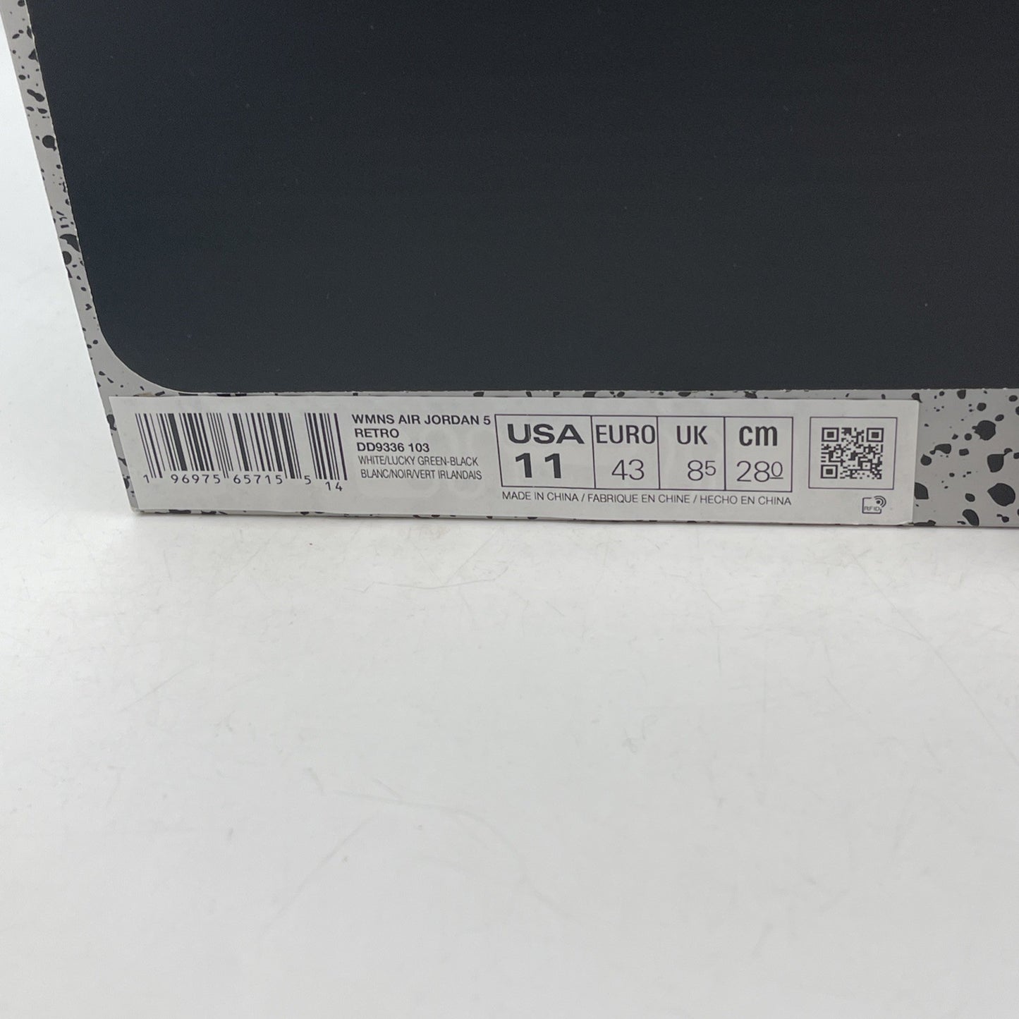Size 11W - Air Jordan 5 Retro Lucky Green White Leather