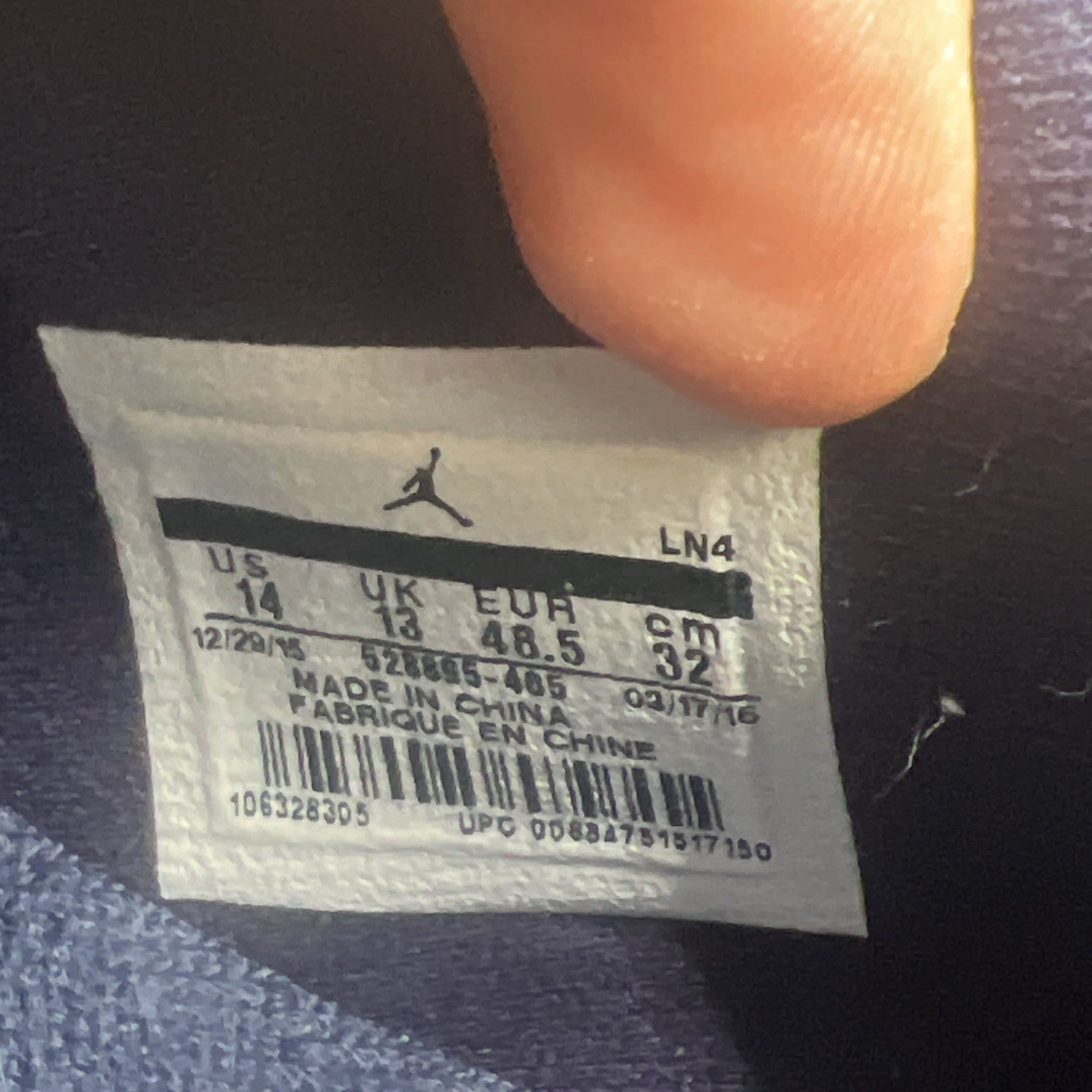 Size 14 - Air Jordan 11 Retro Low Navy Gum (528895-405)