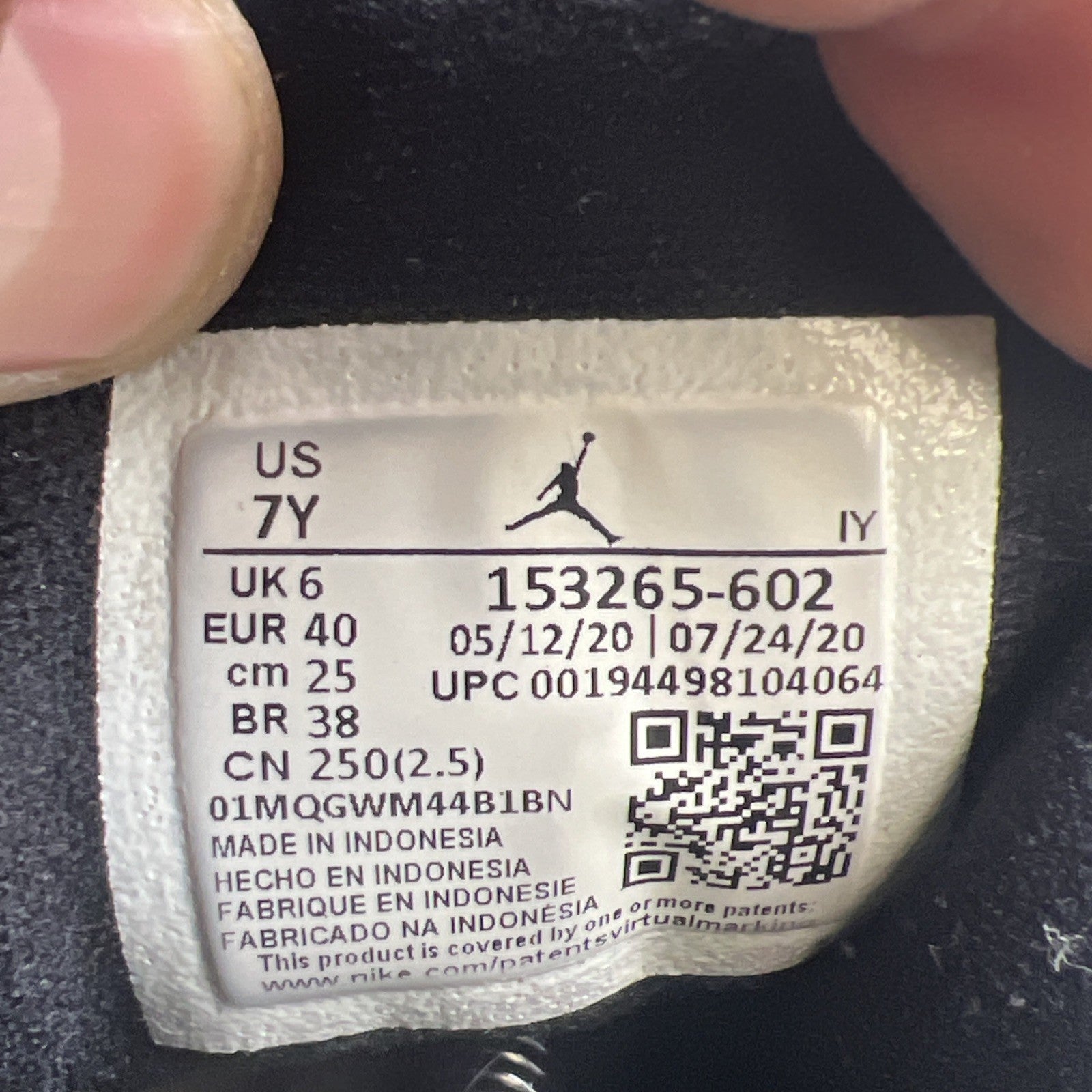 Size 7 - Air Jordan 12 Retro Reverse Flu Game 2020 (153265-602)