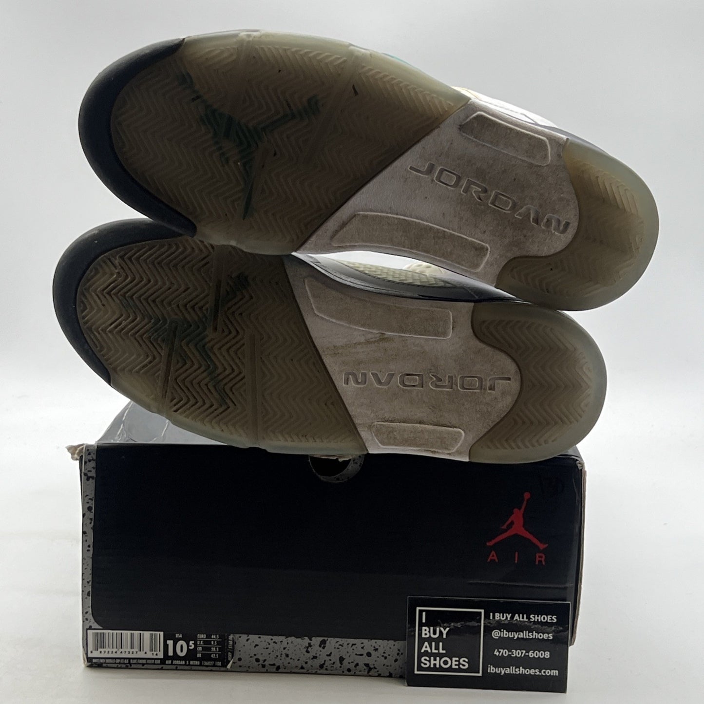 Size 10.5 - Air Jordan 5 Retro Grape 2013 (136027-108)