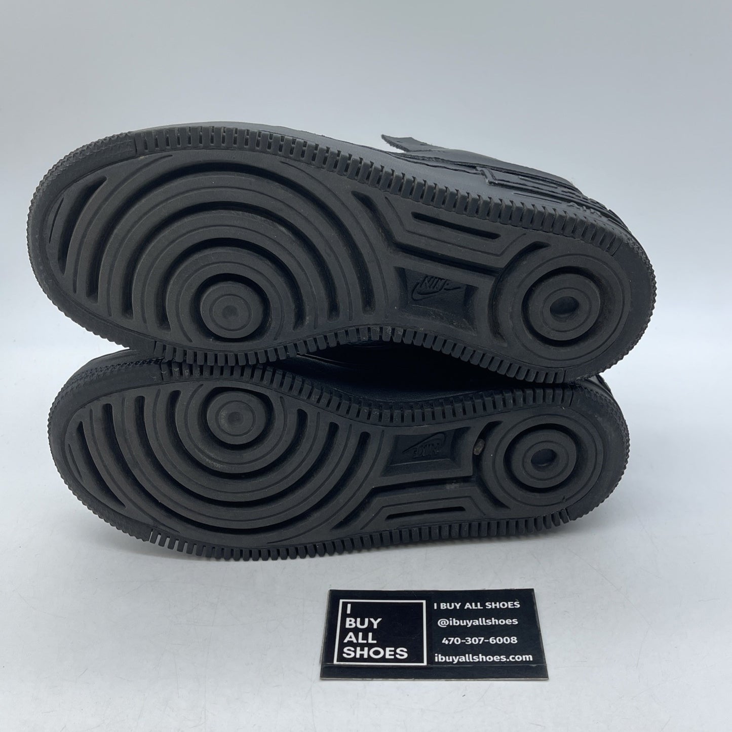 Size 7W - Nike Air Force 1 Shadow Triple Black (CI0919-001)