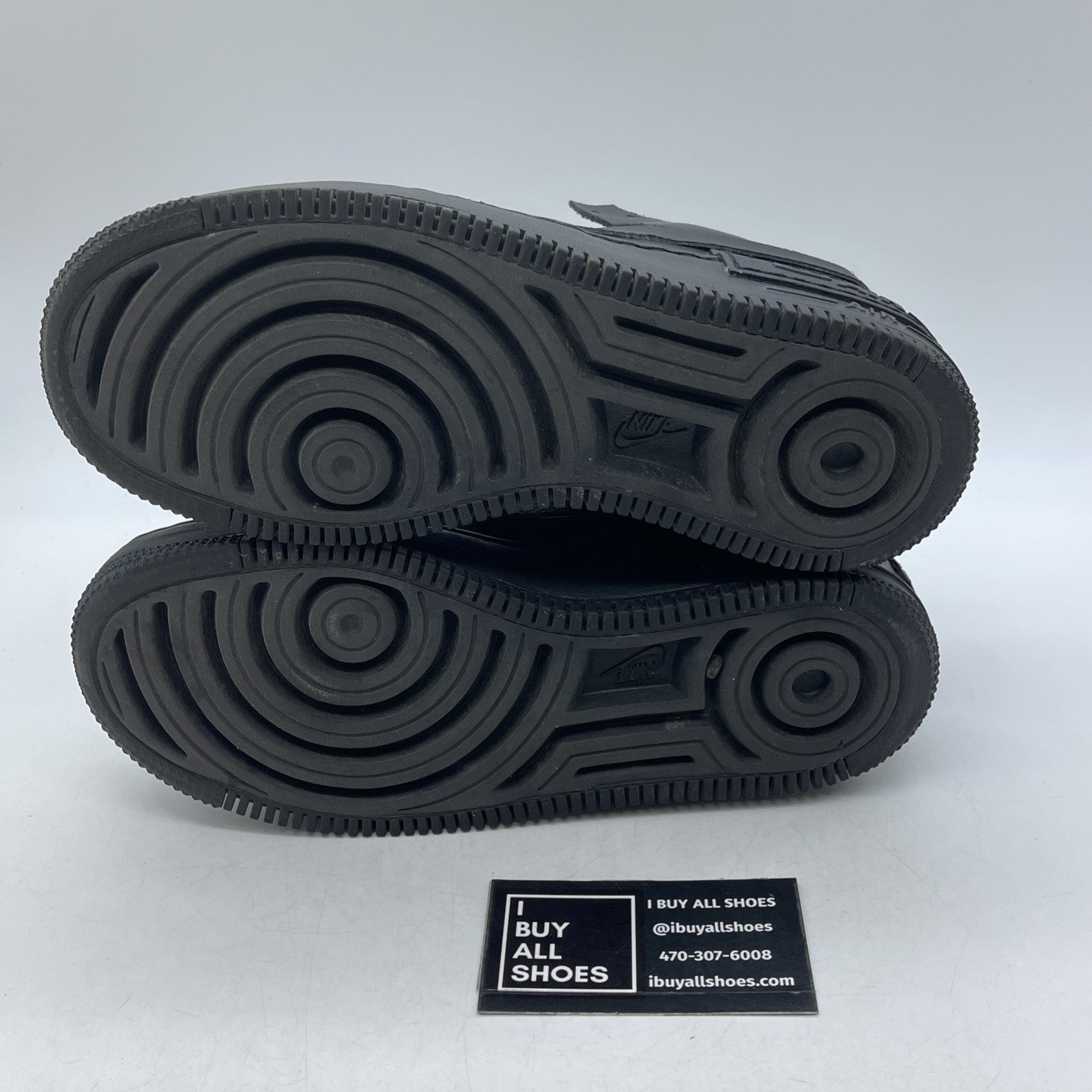 Size 7W - Nike Air Force 1 Shadow Triple Black (CI0919-001)