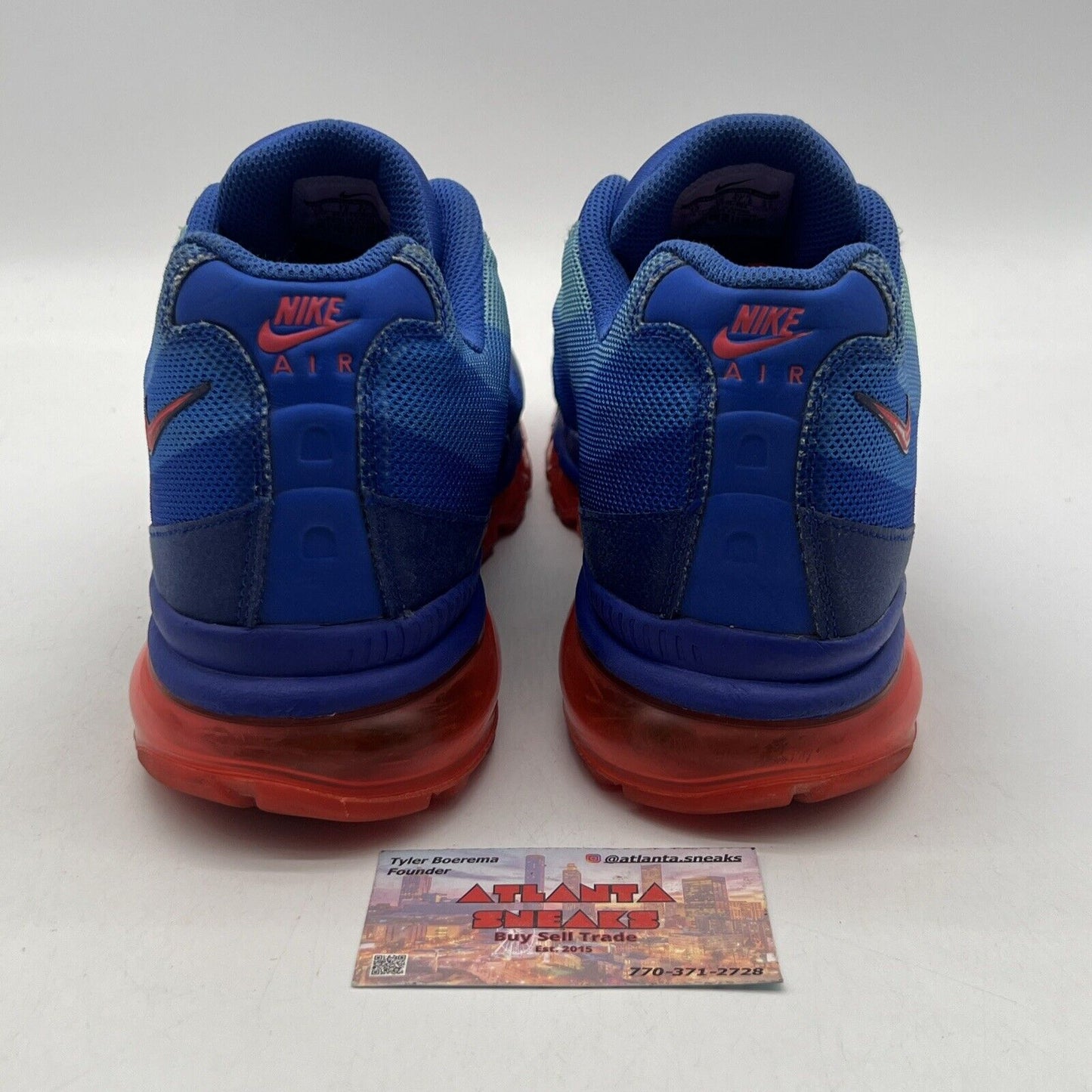 Size 13 - Nike Air Max 95 Dynamic Flywire Ultramarine Royal Blue (554715-464)