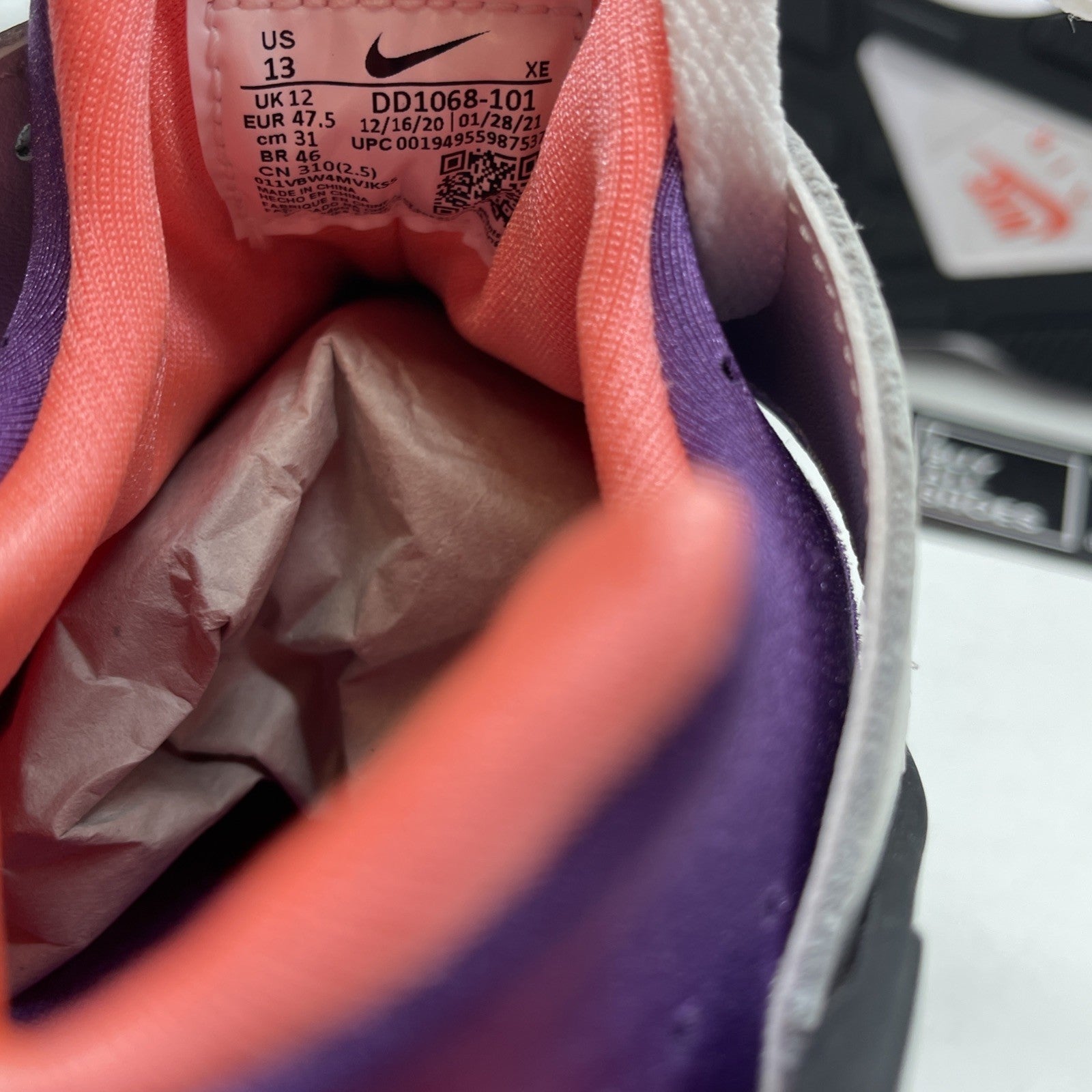 Size 13 - Nike Air Huarache Bright Mango (DD1068-101)