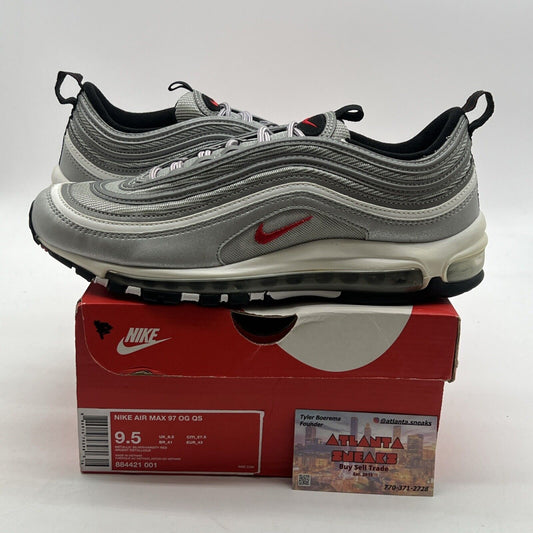 Size 9.5 - Nike Air Max 97 OG QS 2017 Silver Bullet (884421-001)