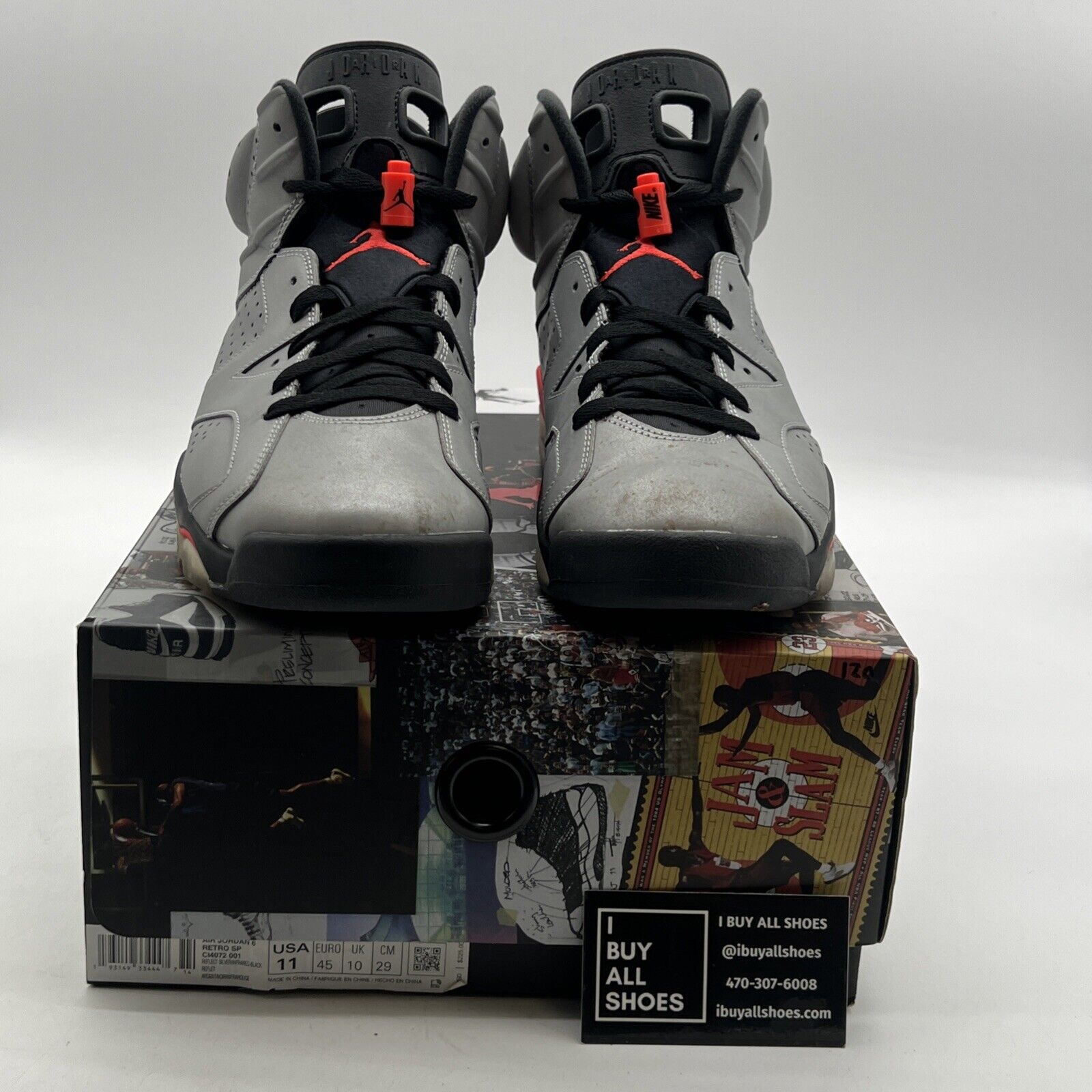 Size 11 - Air Jordan 6 Retro SP Reflections Of A Champion (CI4072-001)