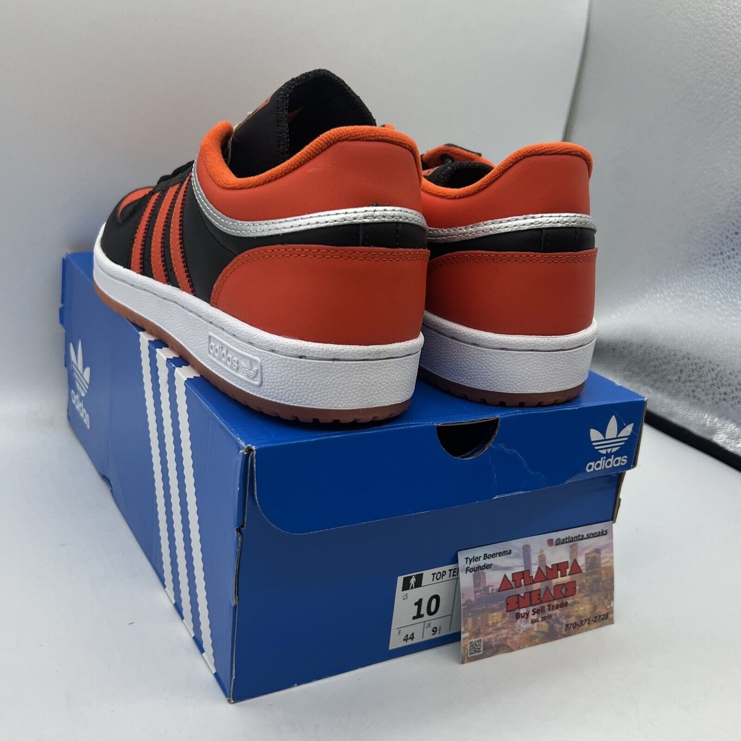 Size 10 - adidas Top Ten Low Shattered Backboard Brand New Og All