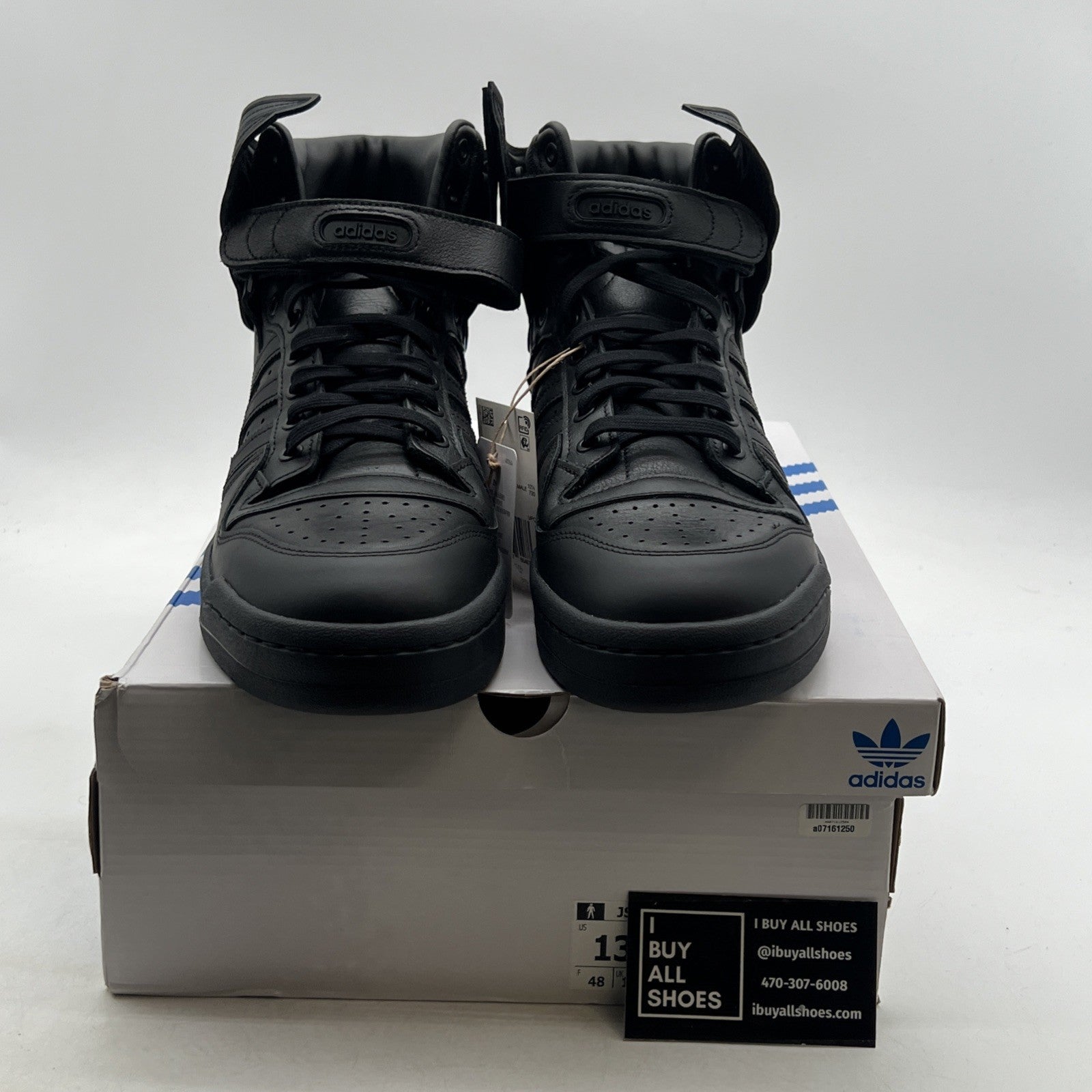Size 13 - Adidas Jeremy Scott x Wings 4.0 Core Black (GY4419)