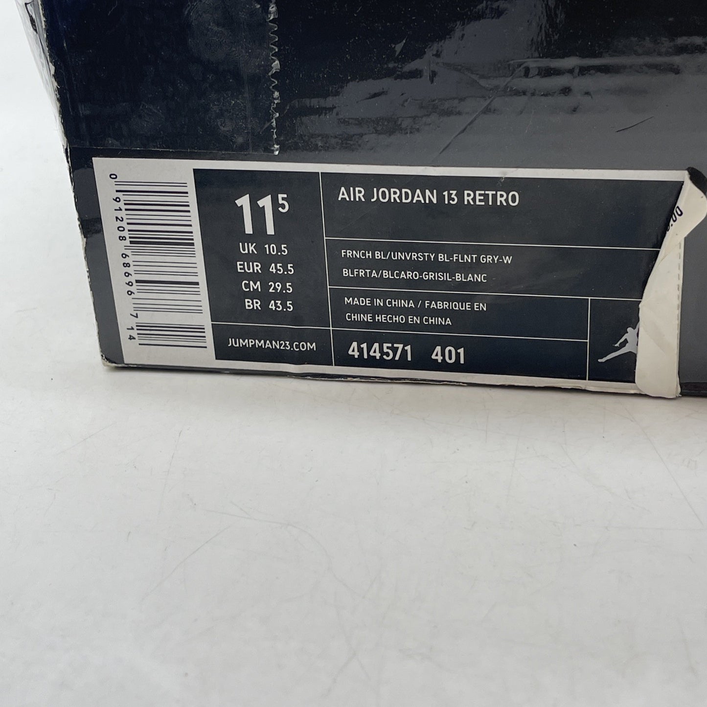 Size 11.5 - Air Jordan 13 Retro 2010 Flint (414571-401)