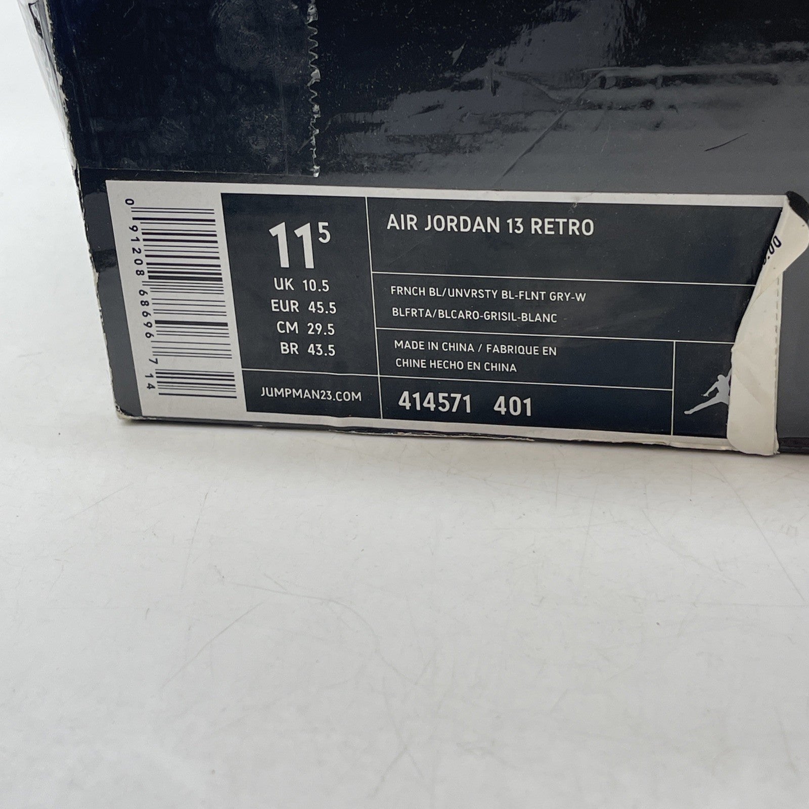 Size 11.5 - Air Jordan 13 Retro 2010 Flint (414571-401)