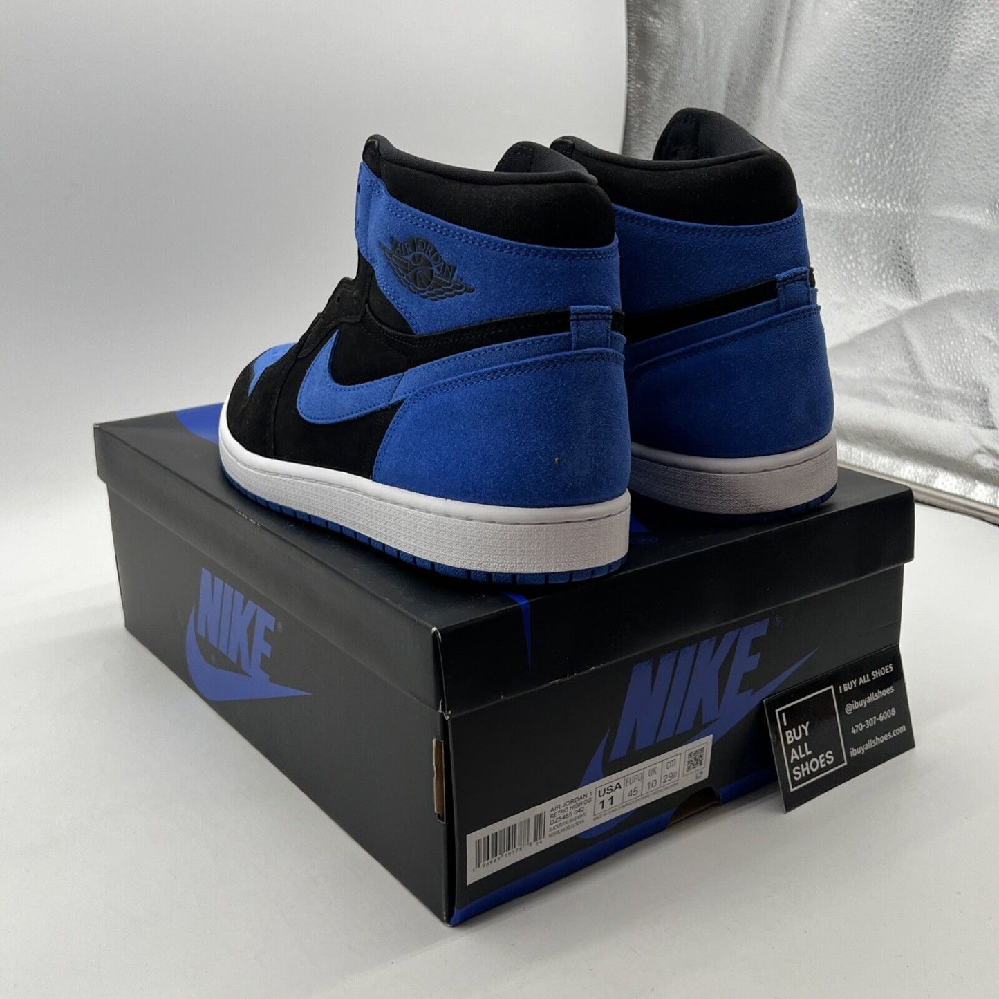 Size 11 - Air Jordan 1 Retro OG High Royal Reimagined (DZ5485-042)