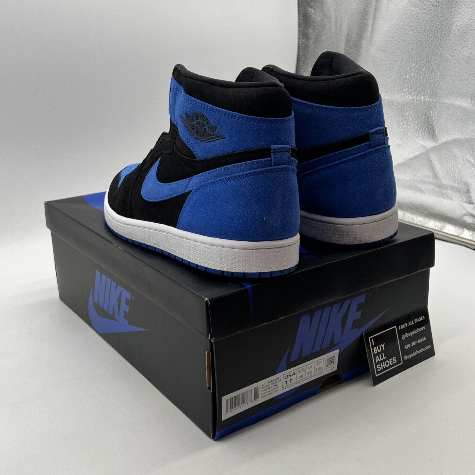 Size 11 - Air Jordan 1 Retro OG High Royal Reimagined (DZ5485-042)