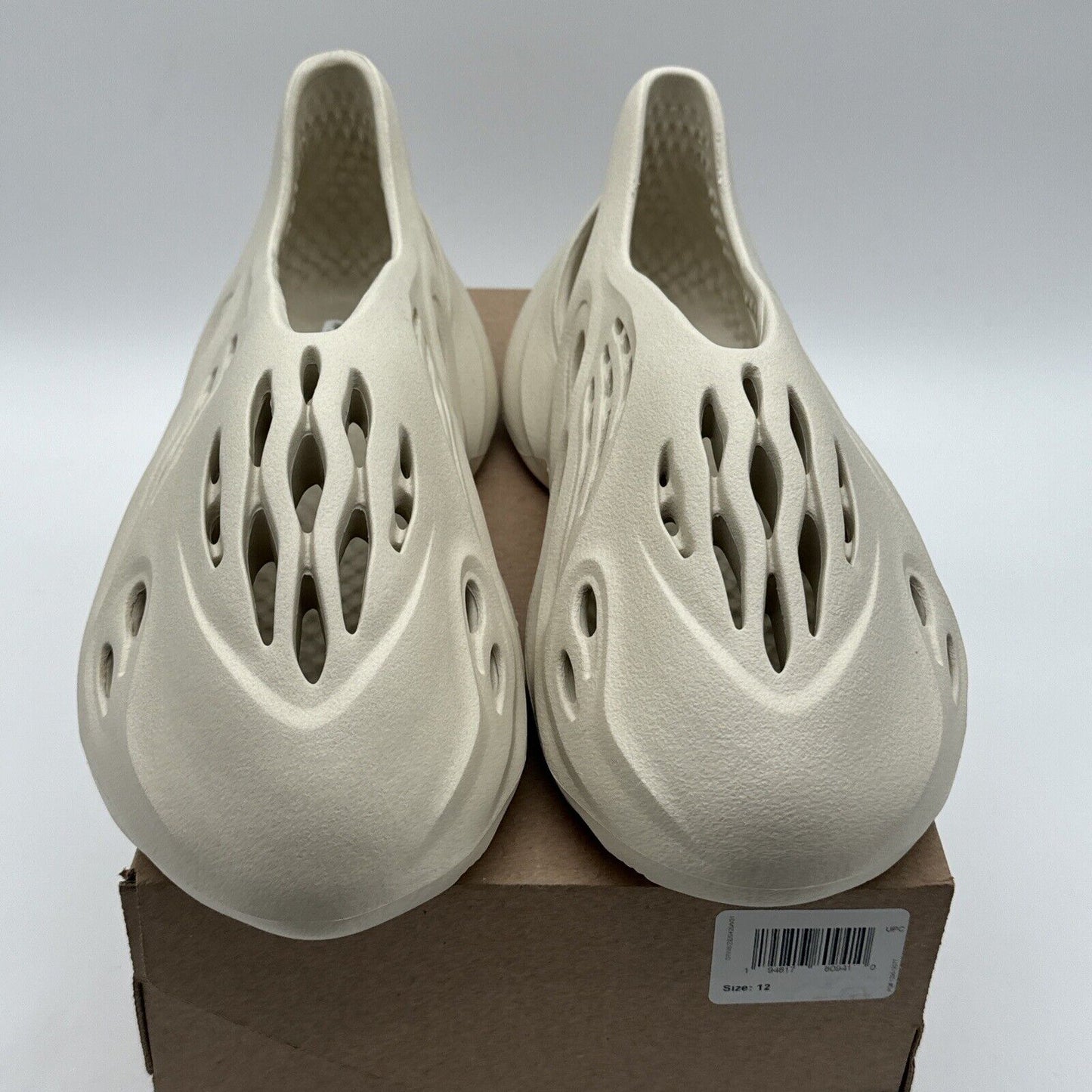 Size 12 - Yeezy Foam RNNR Sand Light Bone White Comfy Slip On Sneaker Sandal OG