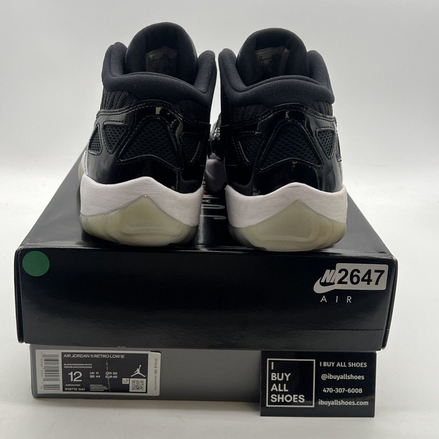Size 12 - Air Jordan 11 Retro IE Low Space Jam (919712-041)