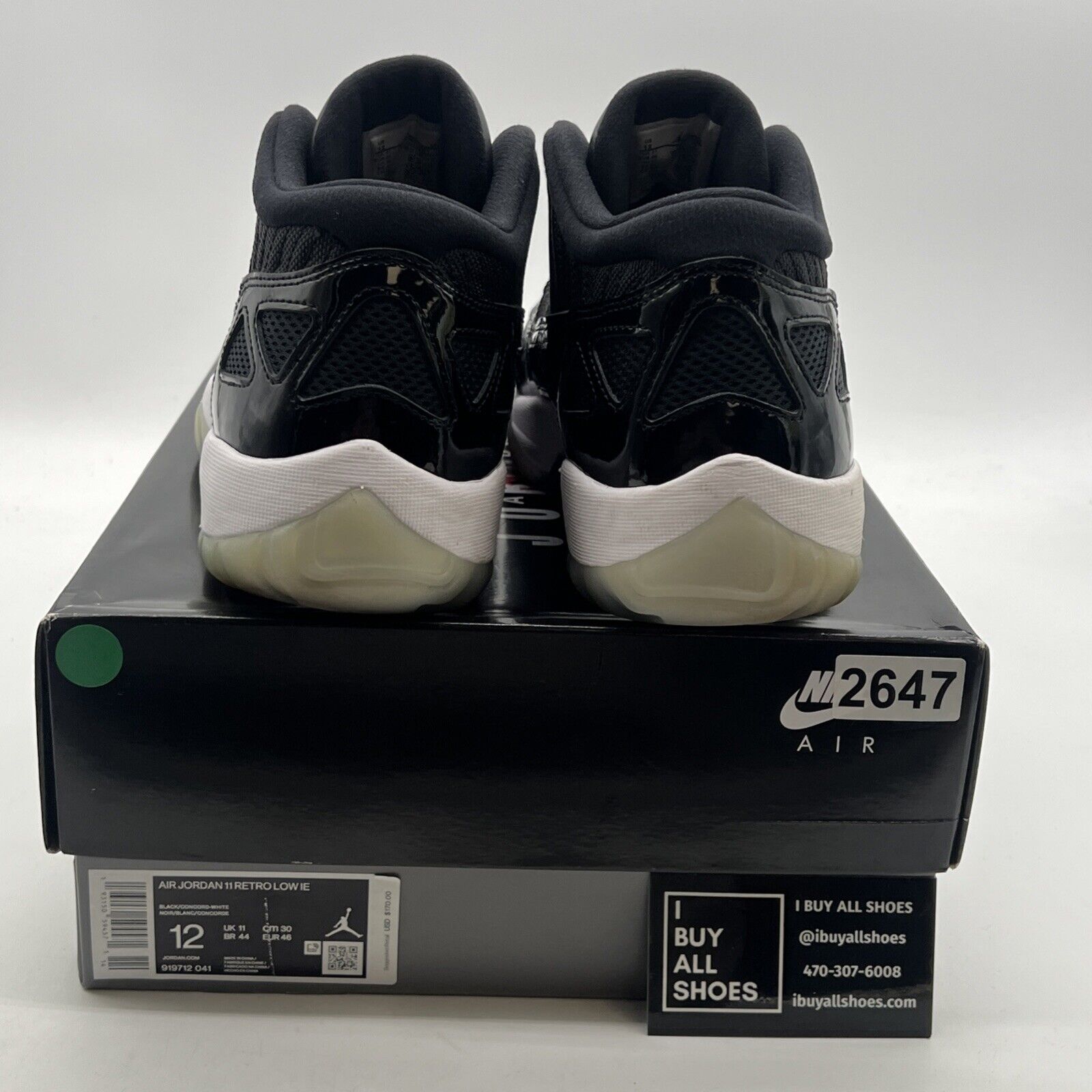 Size 12 - Air Jordan 11 Retro IE Low Space Jam (919712-041)