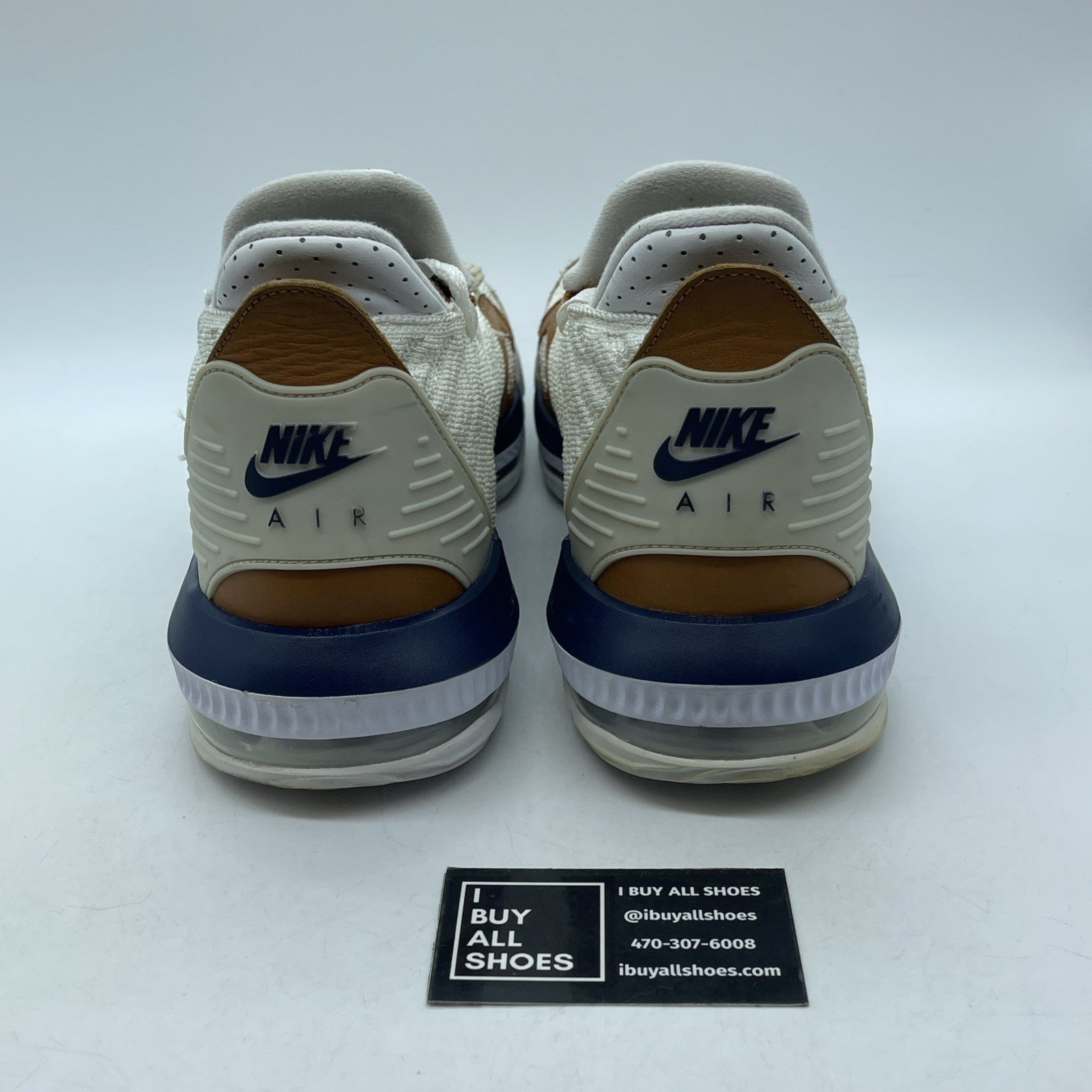 Size 11 - Nike LeBron 16 Air Trainer Medicine Ball Suede Leather (CD7089-100)