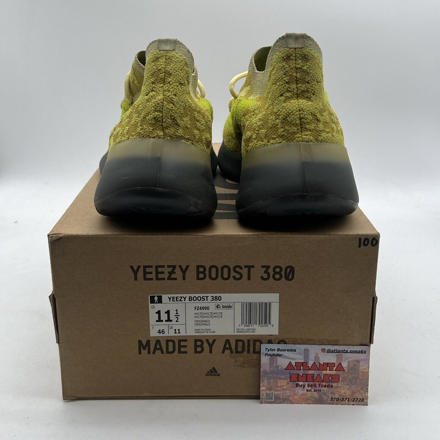 Size 11.5 - adidas Yeezy Boost 380 Hylte (FZ4990)