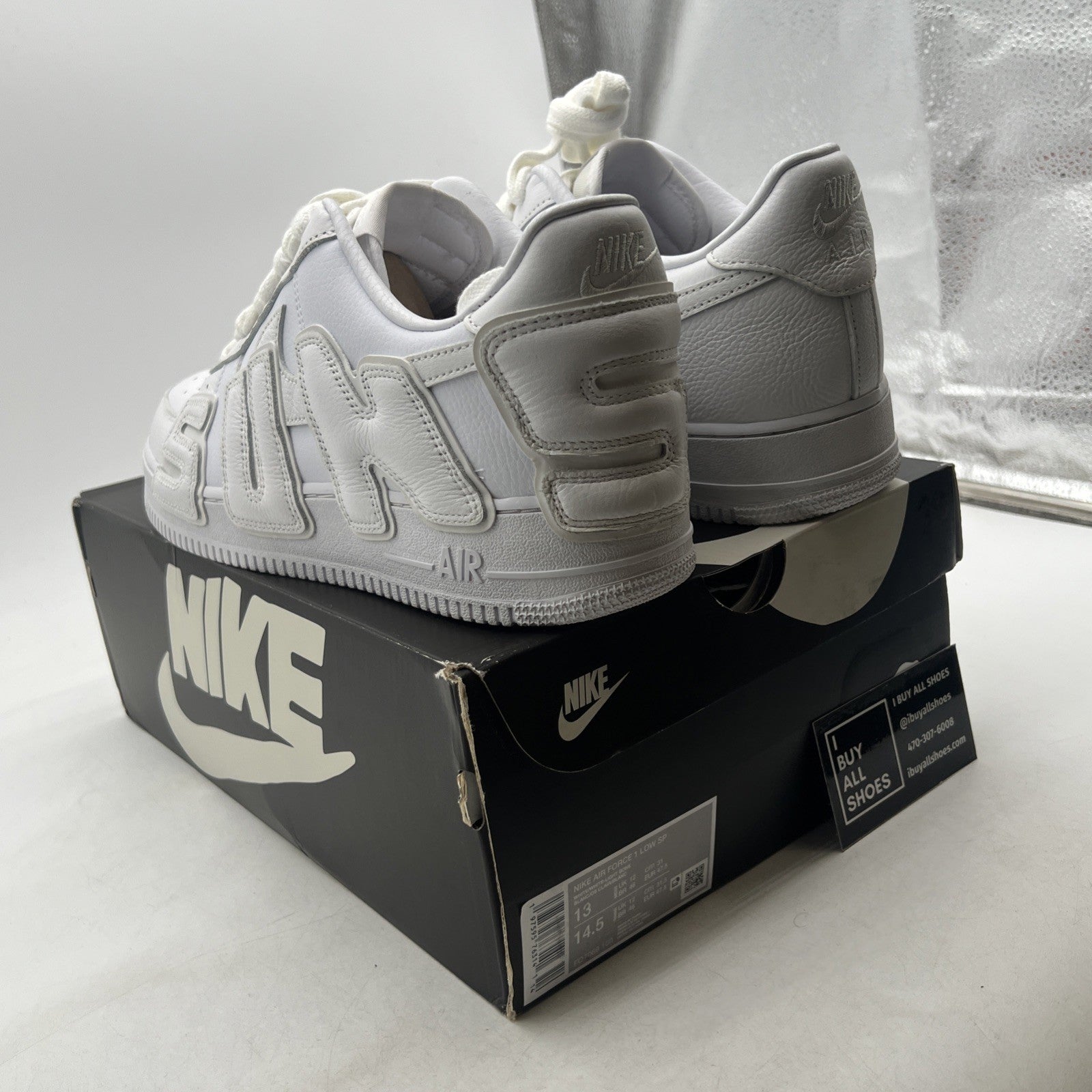 Size 13 - Nike Cactus Plant Flea Market x Air Force 1 Premium Low White