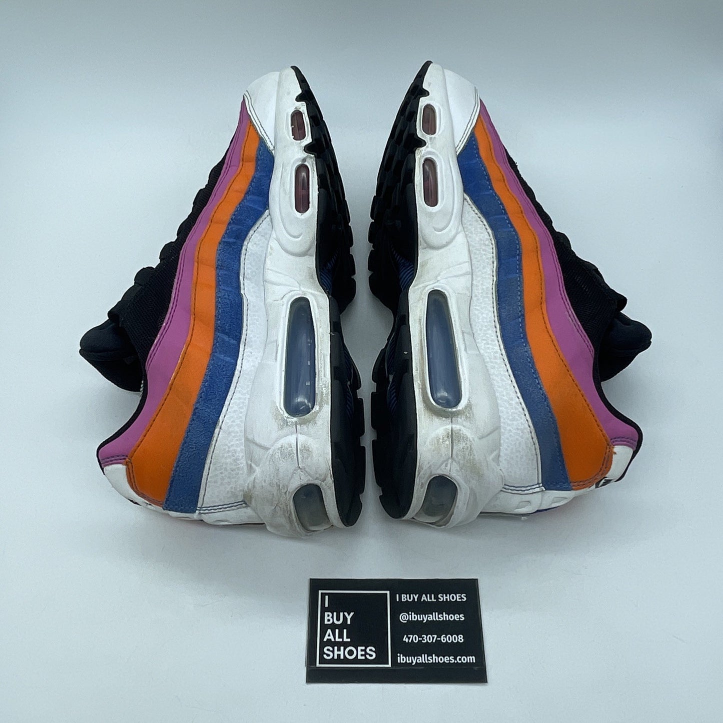 Size 10.5 - Nike Air Max 95 Essential Multi Suede Leather (CW6990-100)