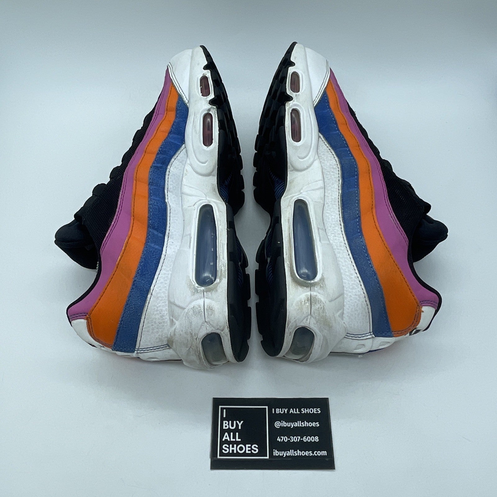 Size 10.5 - Nike Air Max 95 Essential Multi Suede Leather (CW6990-100)