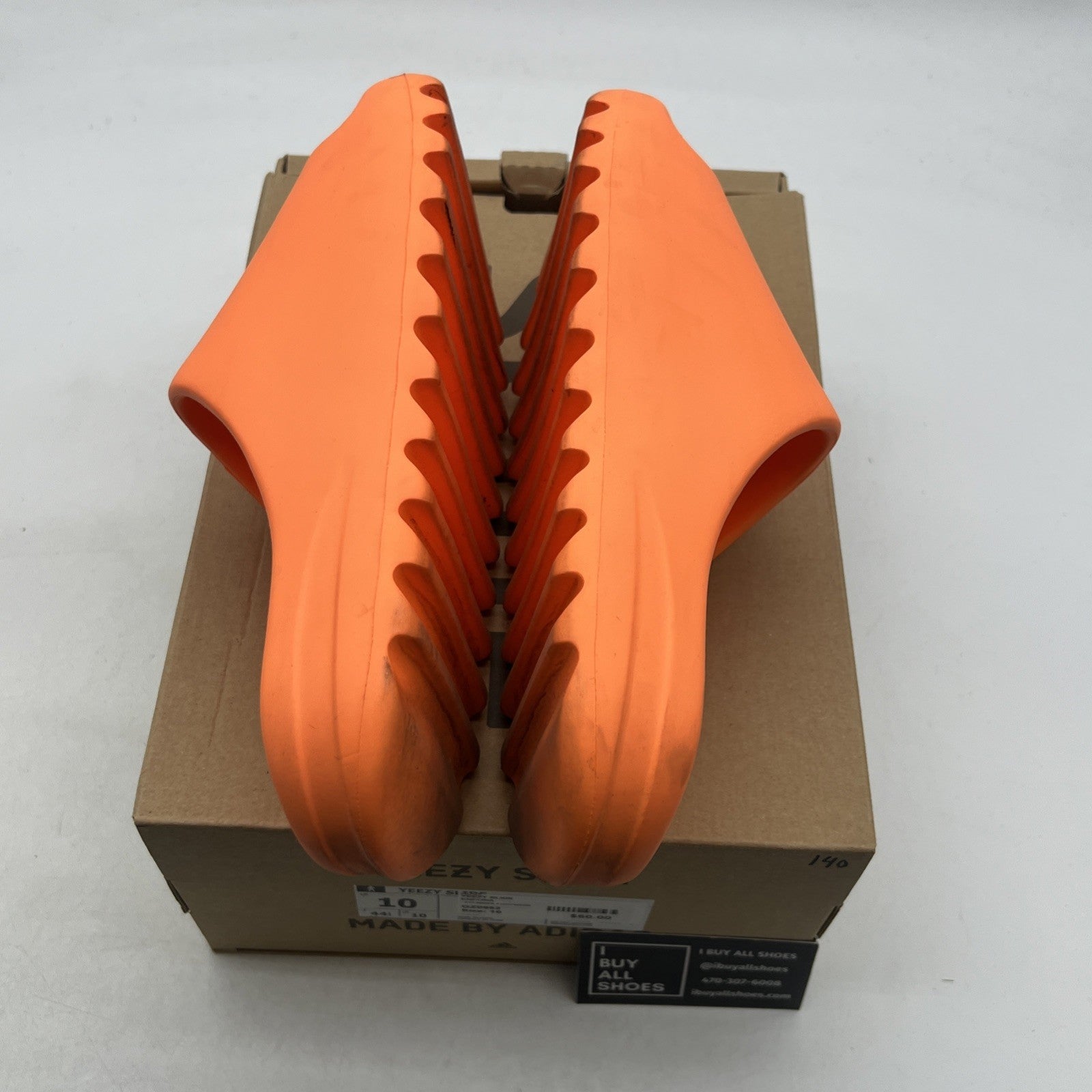 Size 10 - Yeezy Slide “Enflame Orange” (GZ0953)