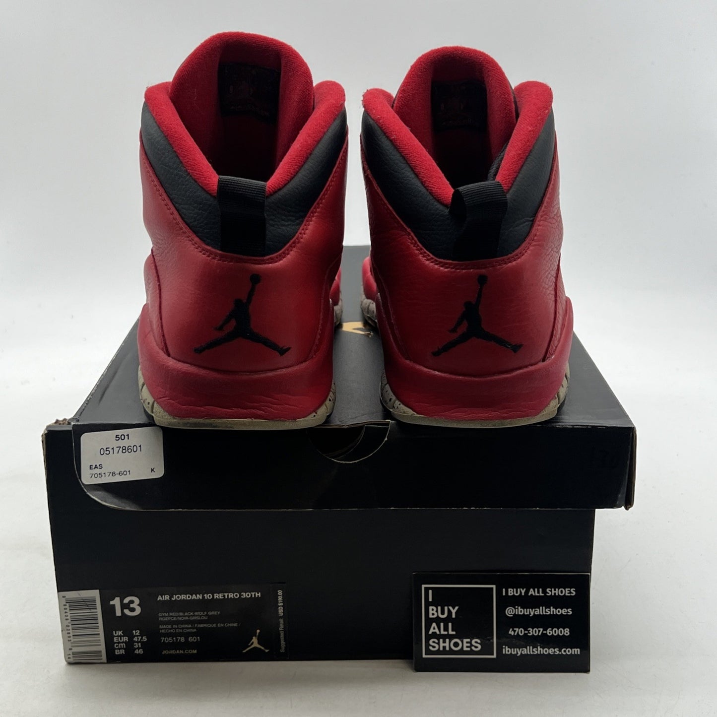 Size 13 - Air Jordan 10 Retro Bulls Over Broadway (705178-601)