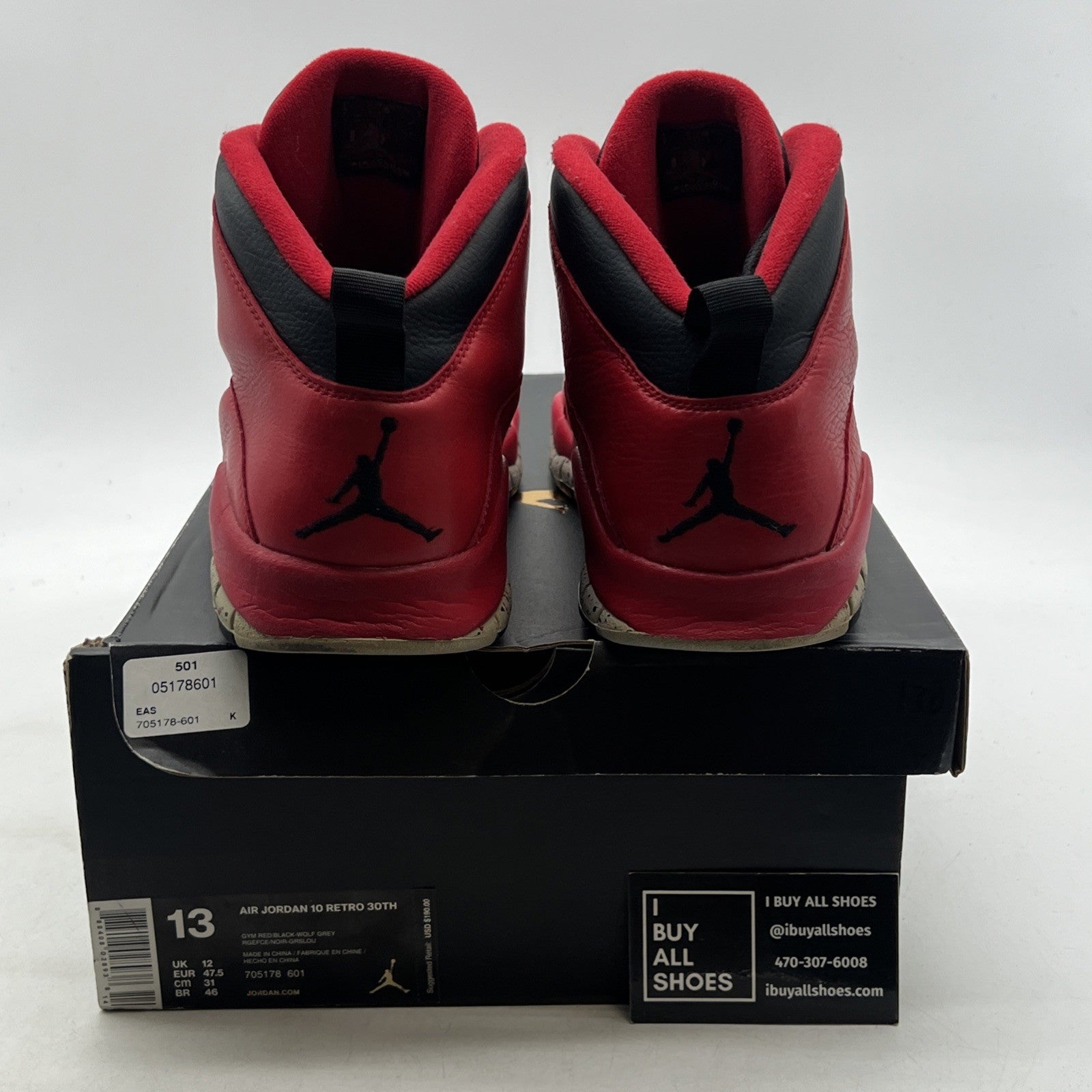 Size 13 - Air Jordan 10 Retro Bulls Over Broadway (705178-601)