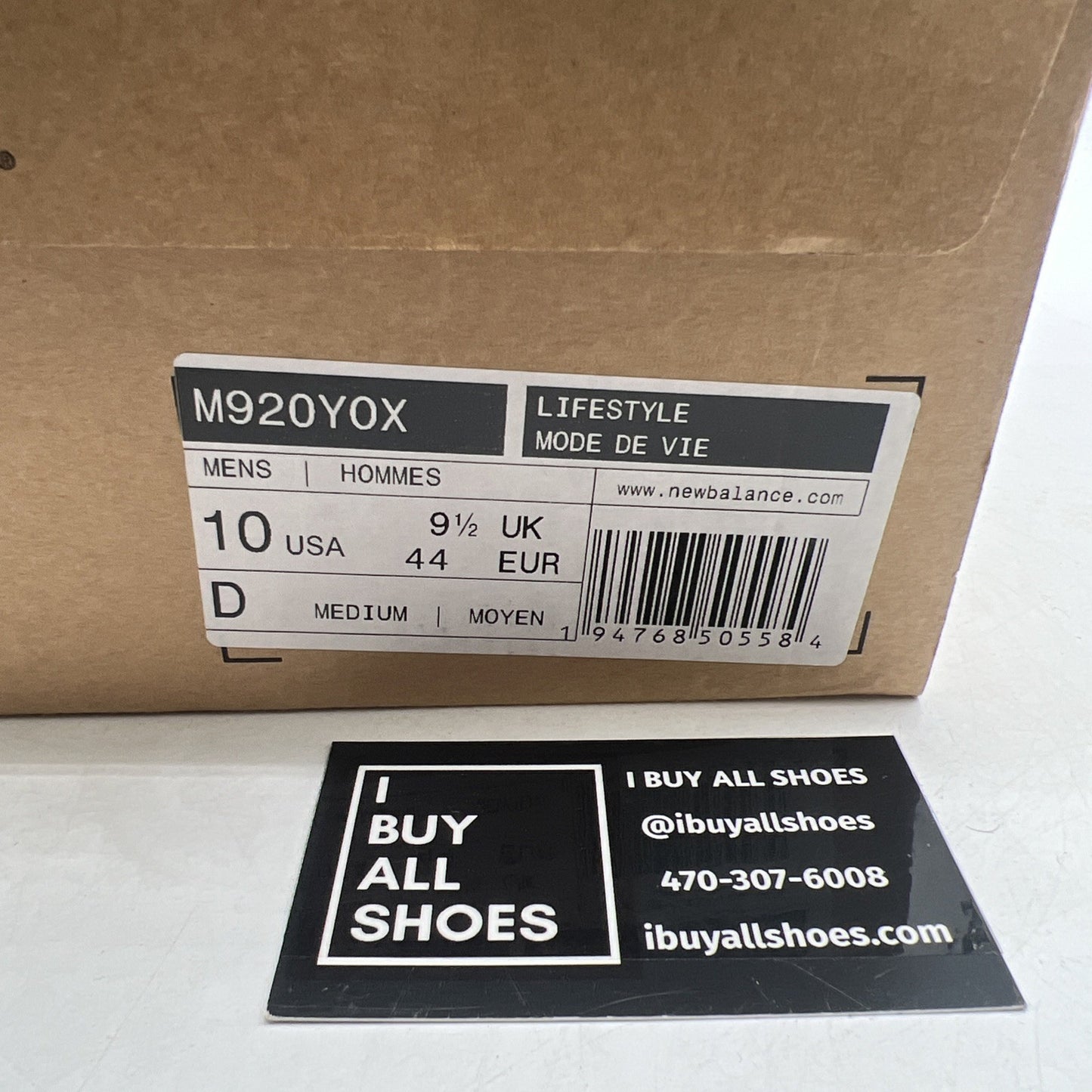 Size 10 - New Balance 920 Chinese New Year - Year Of The Ox (M920Y0X)