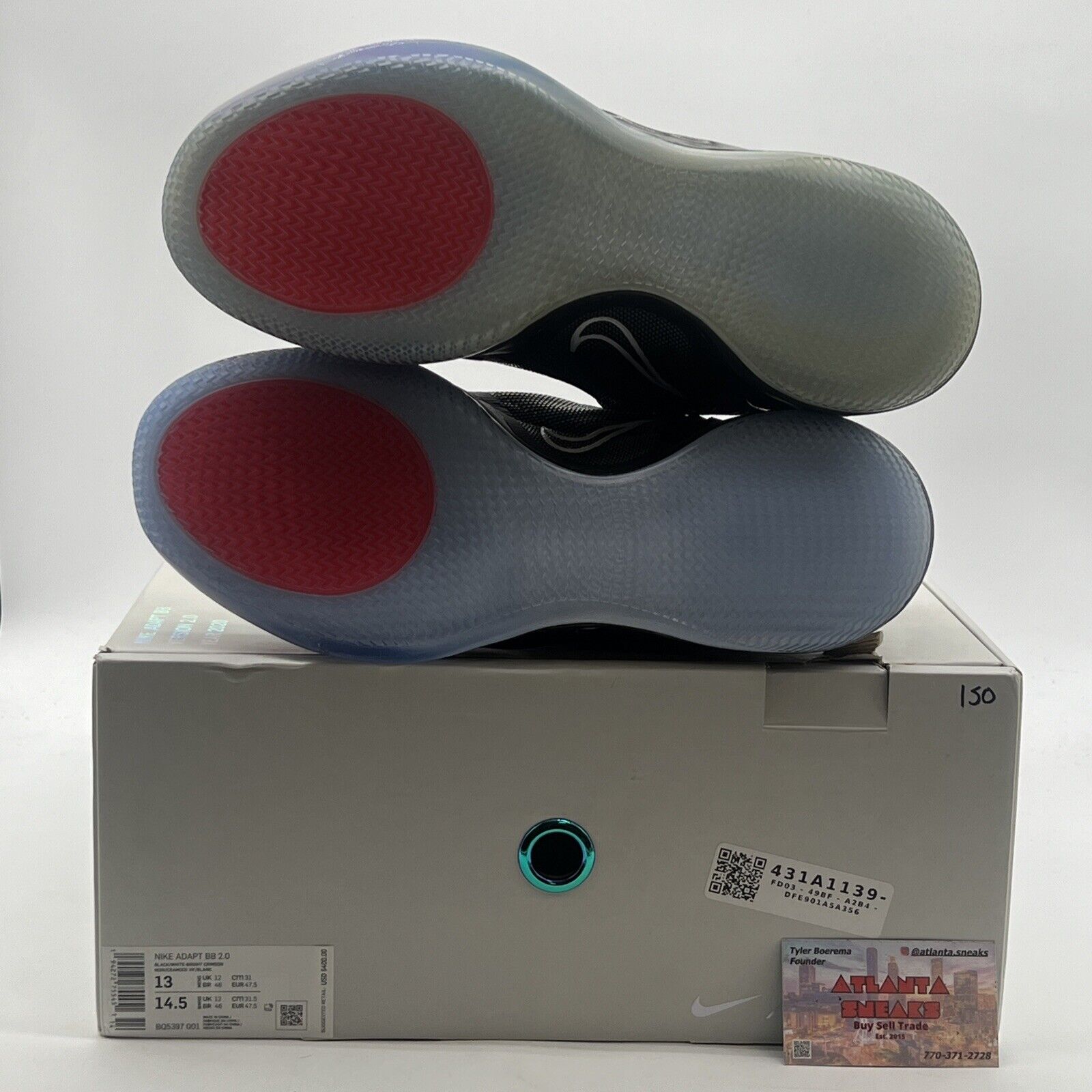 Size 13 - Nike Adapt BB 2.0 NBA ASG 2020 (BQ5397-001)