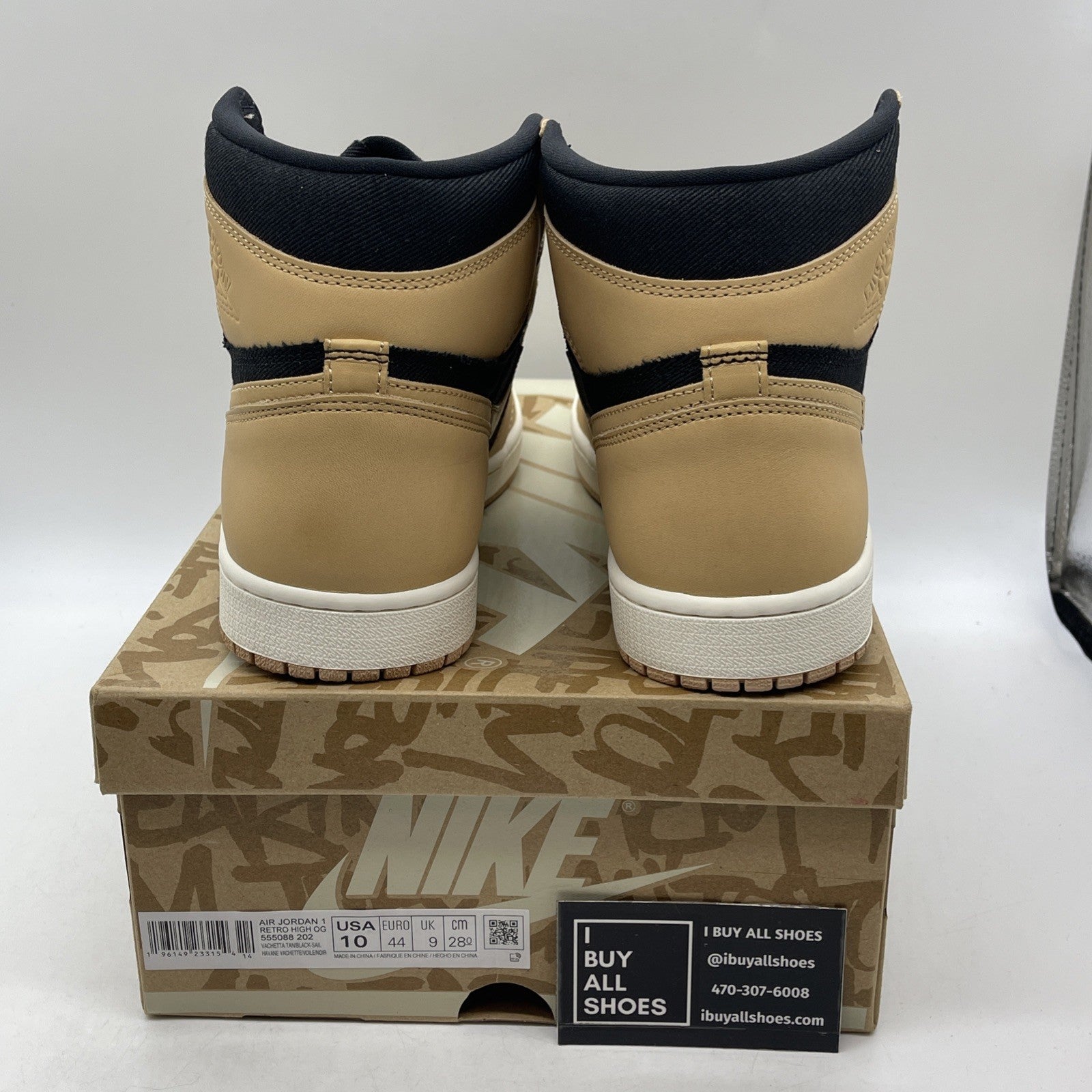 Size 10 - Air Jordan 1 Retro High OG Heirloom 2022 (555088-202)