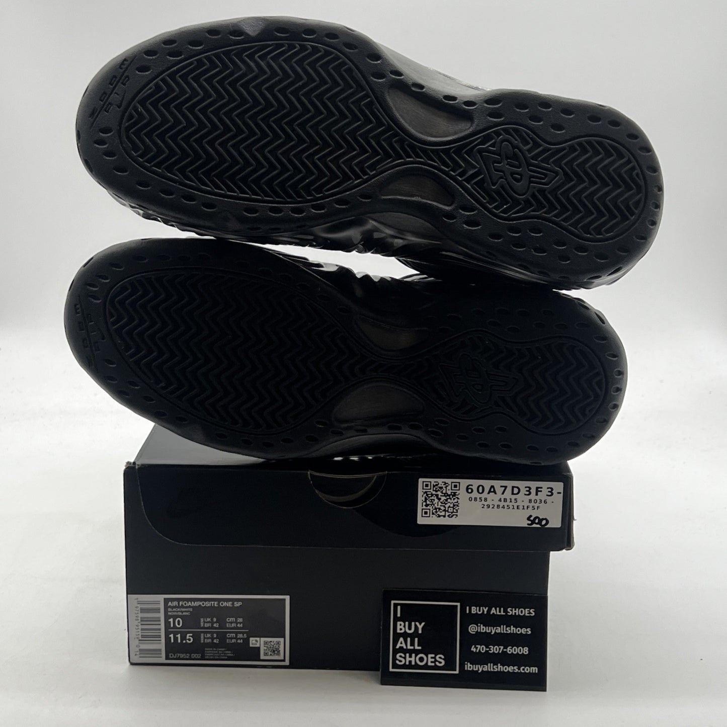 Size 10 - Nike Comme des Garçons Homme Plus x Air Foamposite One SP Cat Eye