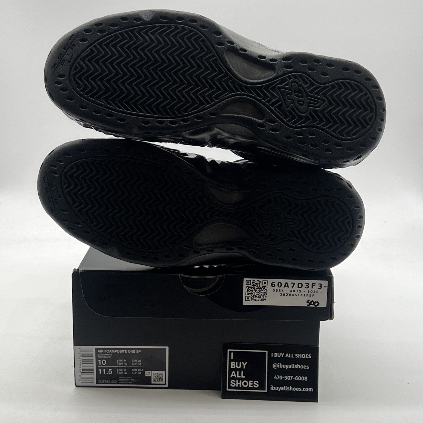 Size 10 - Nike Comme des Garçons Homme Plus x Air Foamposite One SP Cat Eye