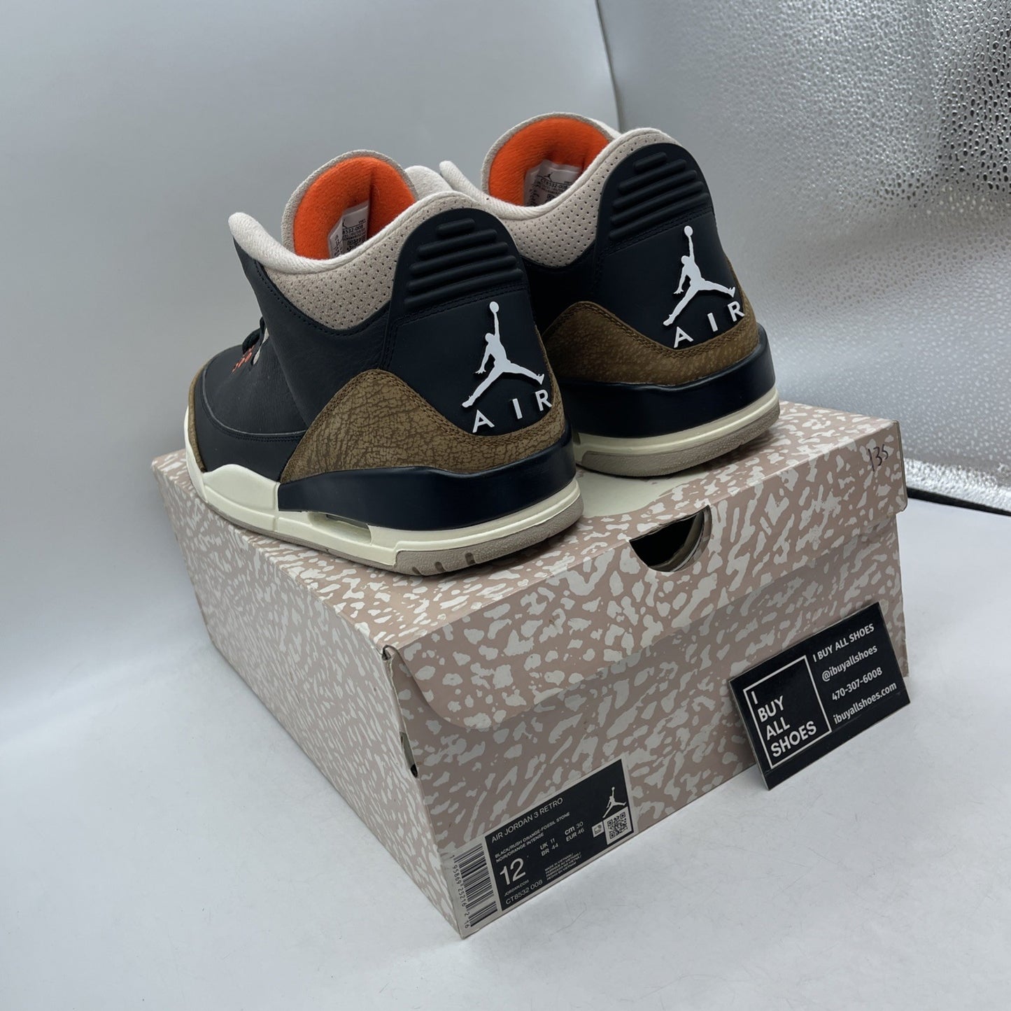 Size 12 - Air Jordan 3 Retro Mid Desert Elephant (CT8532-008)