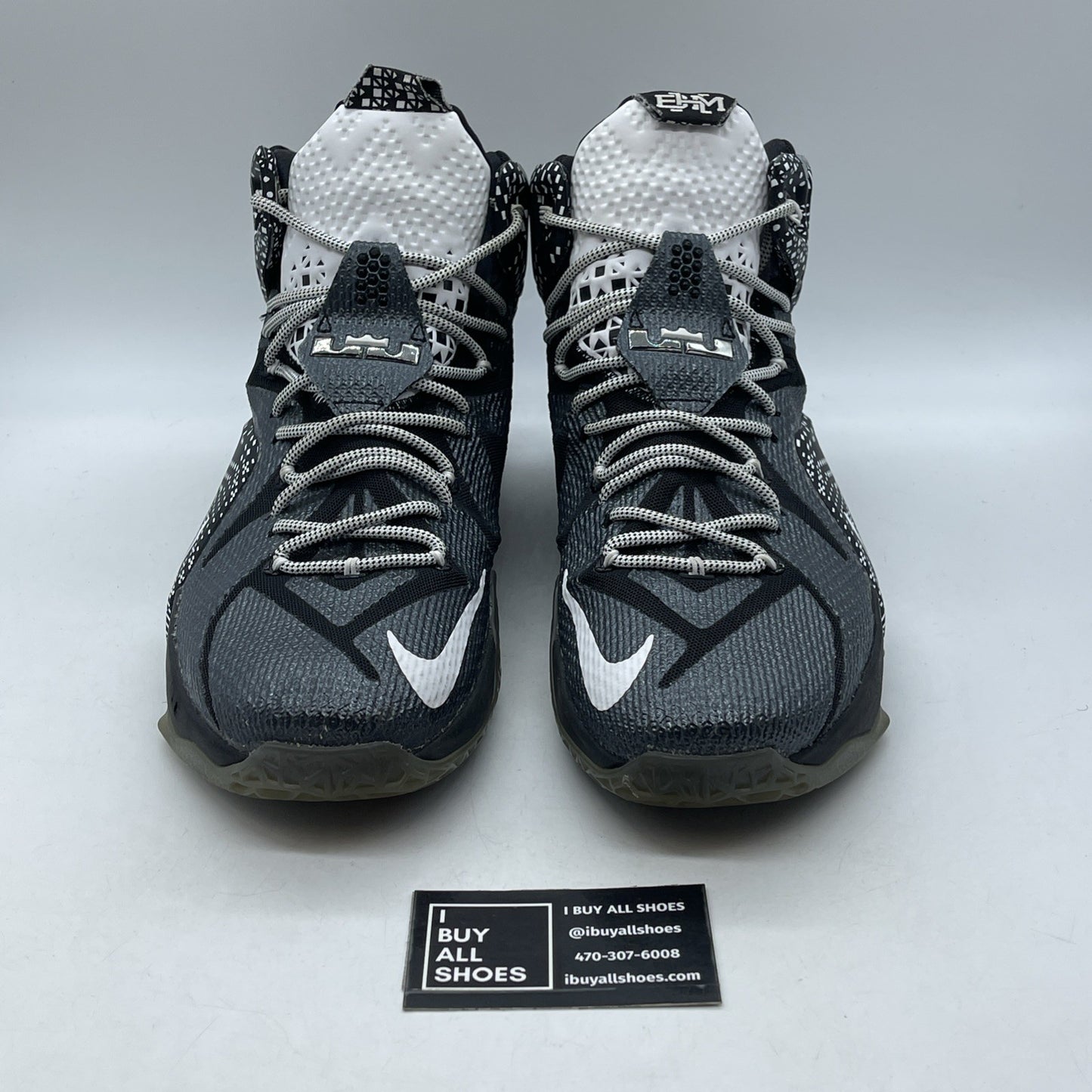 Size 14 - Nike LeBron 12 BHM (718825-001)