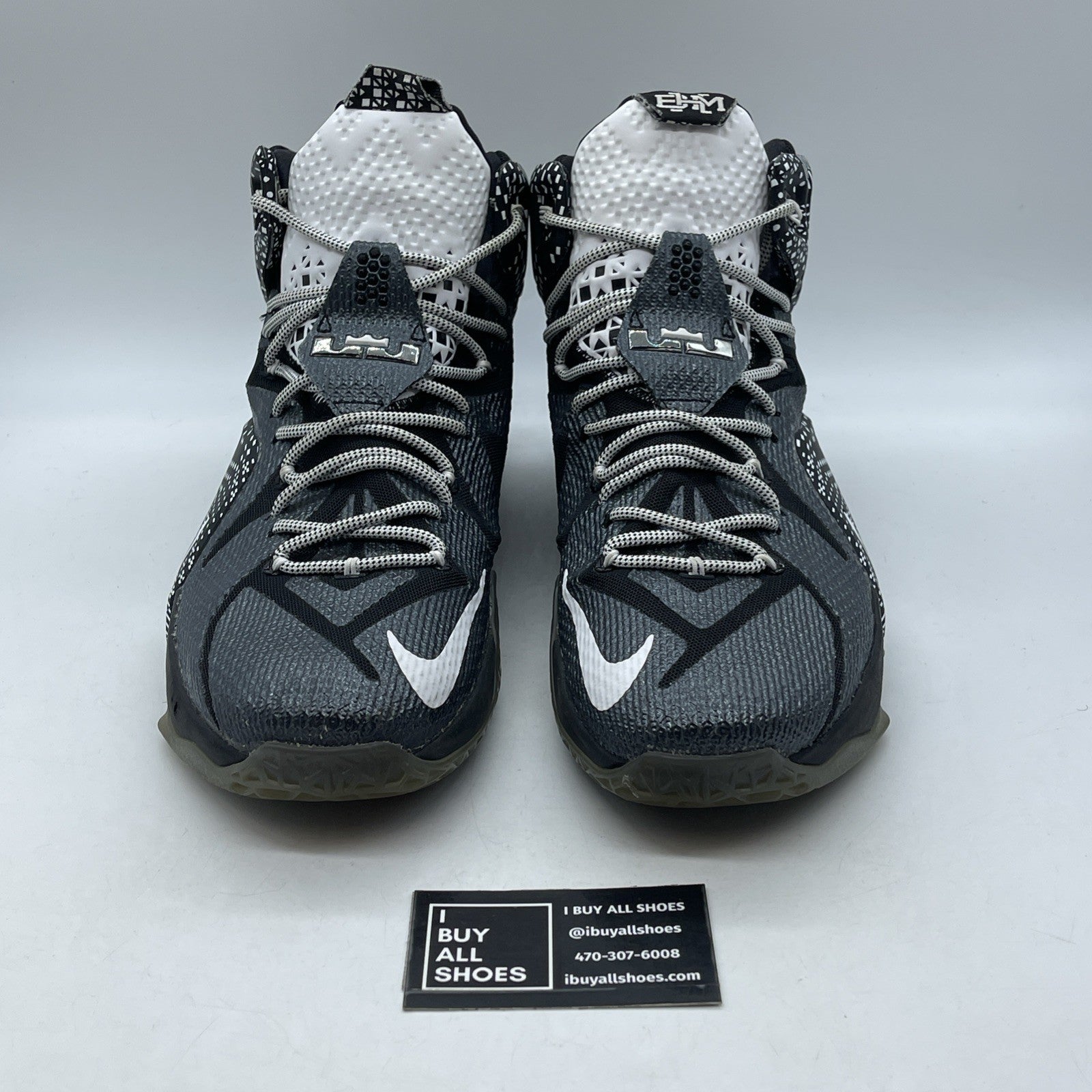 Size 14 - Nike LeBron 12 BHM (718825-001)