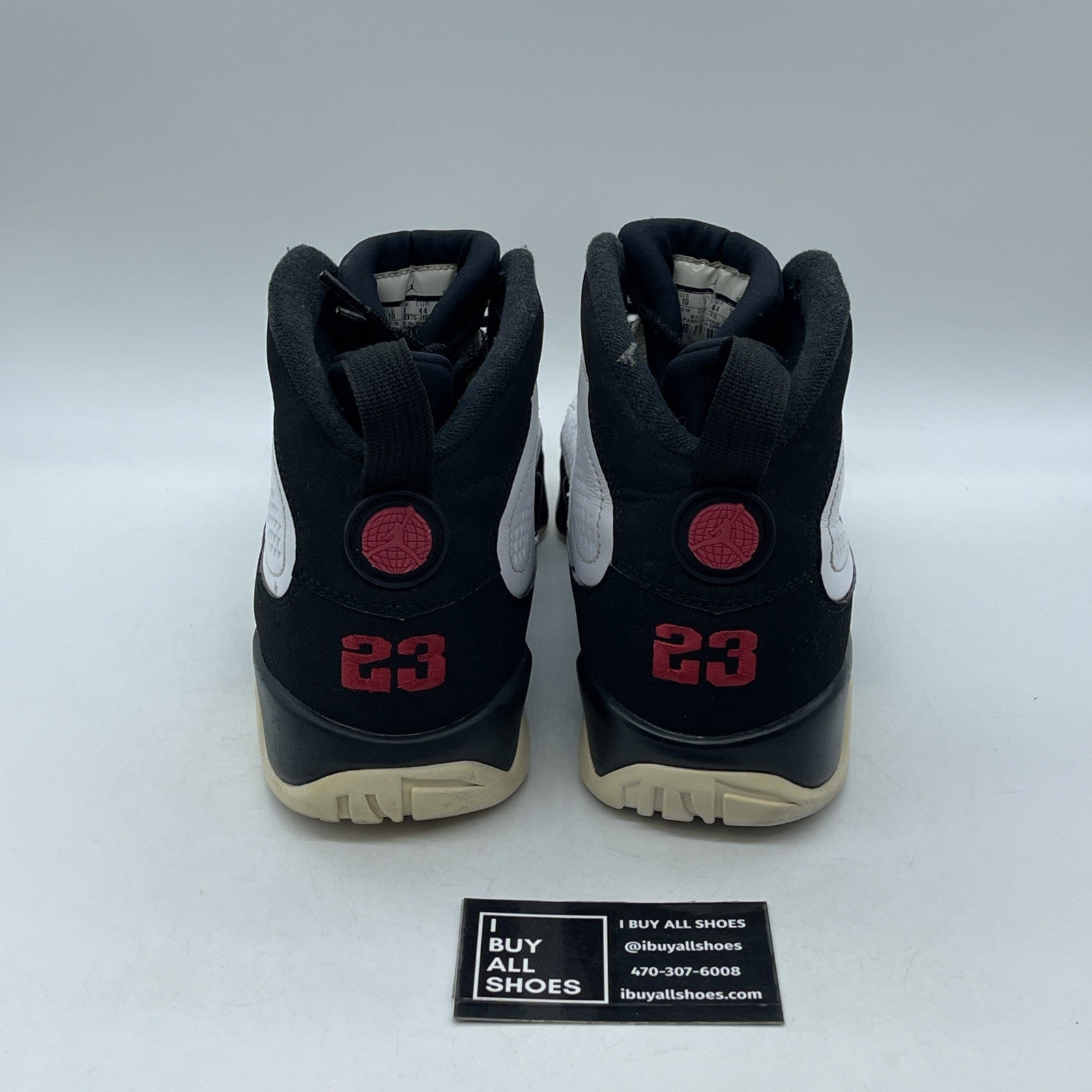Size 10 - Air Jordan 9 Retro space jam 2016 (302370-112)