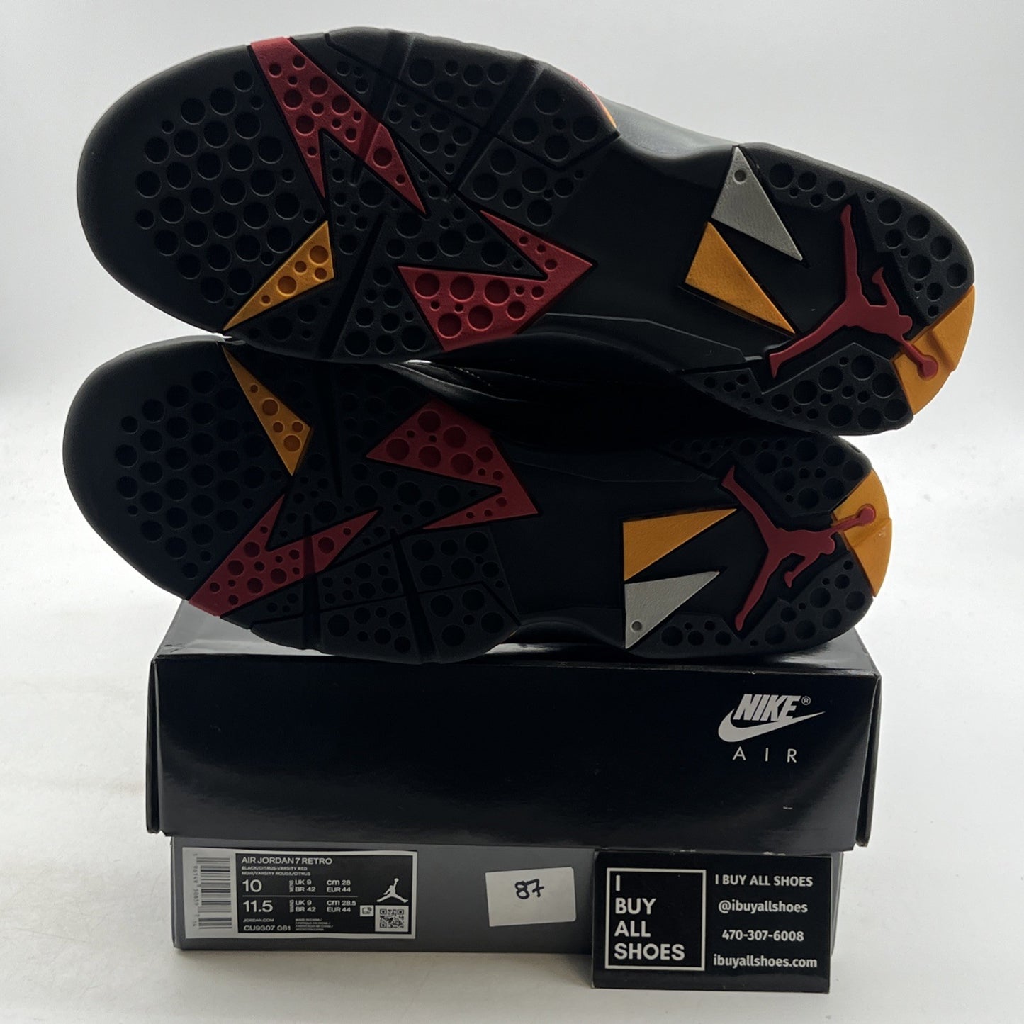 Size 10 - Air Jordan 7 Retro Citrus (CU9307-081)