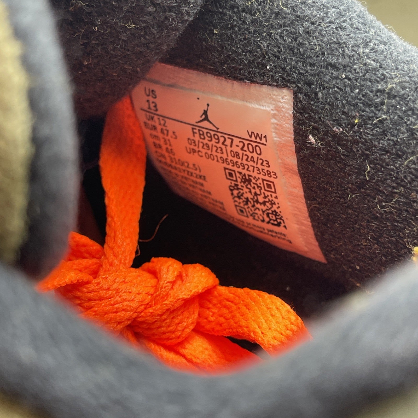 Size 13 - Air Jordan 4 SE Retro Low Craft - Olive (FB9927-200)