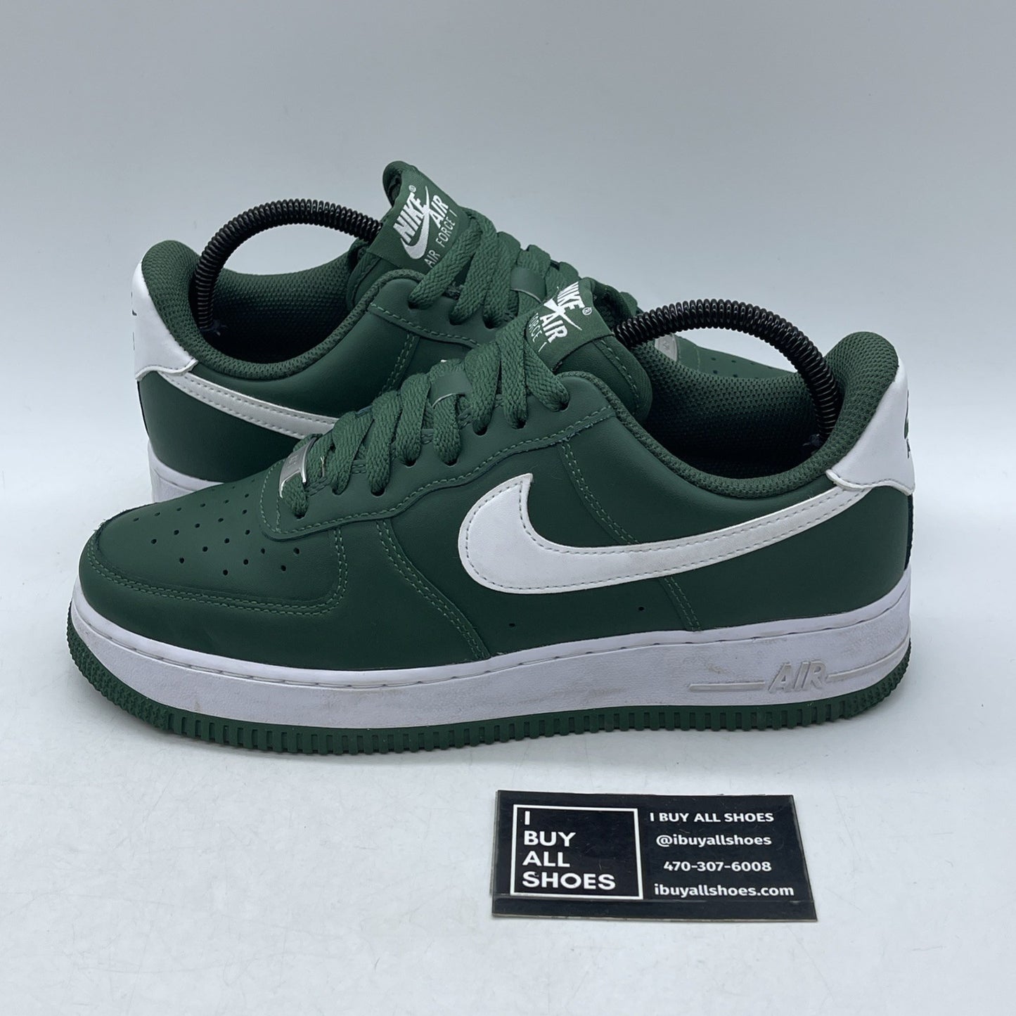 Size 8 - Nike Air Force 1 07 AF1 Gorge Green  (FJ4146-300)