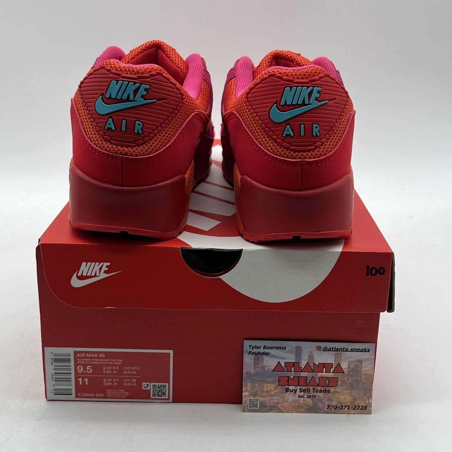 Size 9.5  - Nike Air Max 90 Alchemy Pink (FJ3868-600)