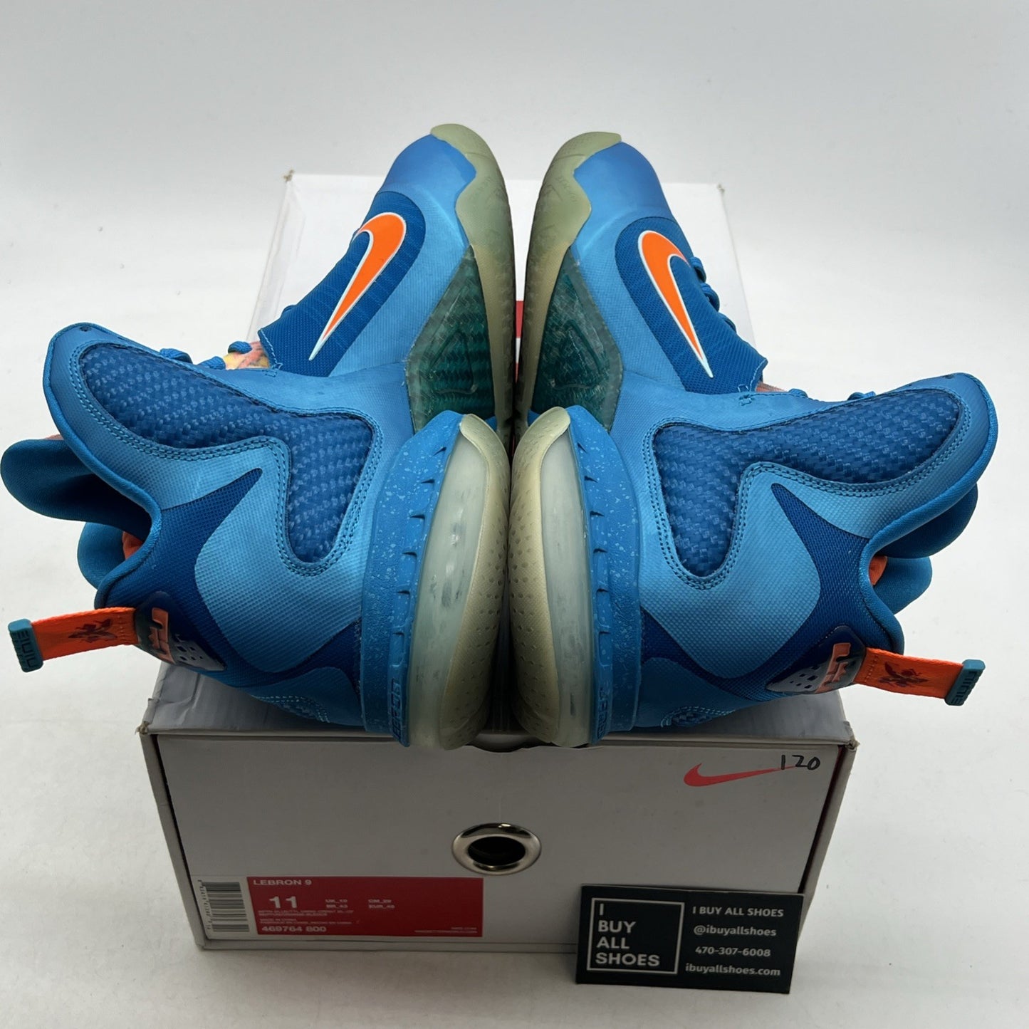 Size 11 - Nike LeBron 9 China - (469764-800)