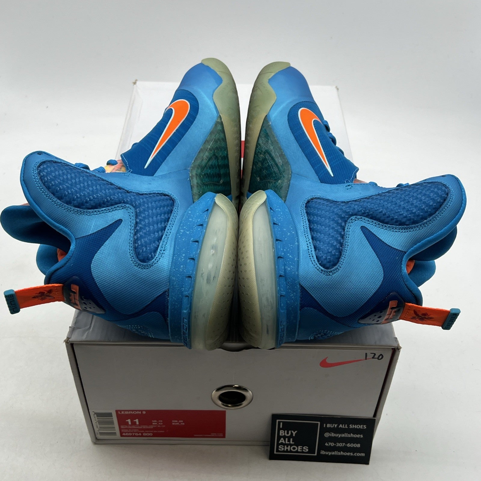 Size 11 - Nike LeBron 9 China - (469764-800)
