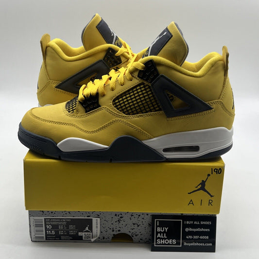 Size 10 - Air Jordan 4 Retro Mid Lightning (CT8527-700)