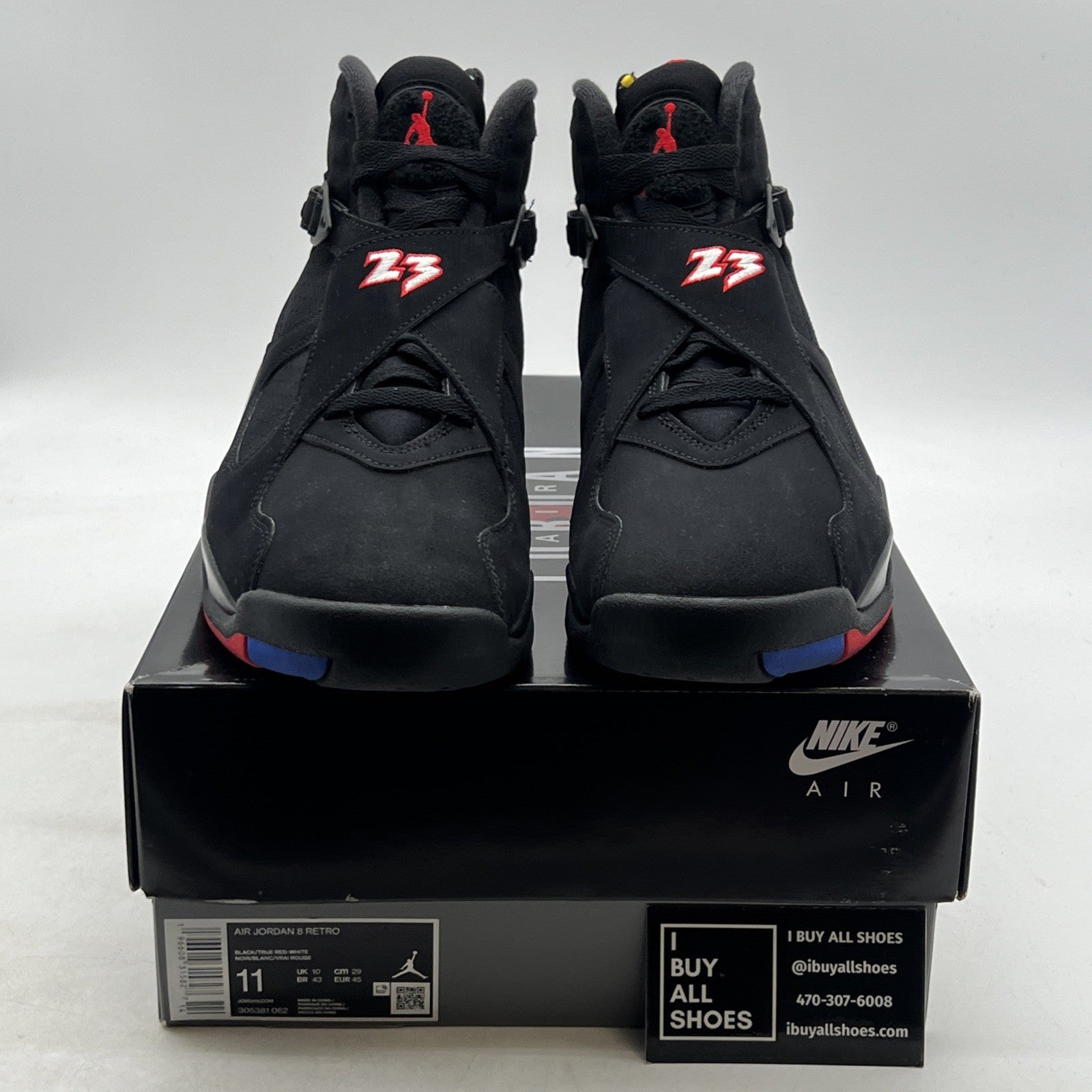 Size 11 - Air Jordan 8 Retro Mid Playoff (305381-062)