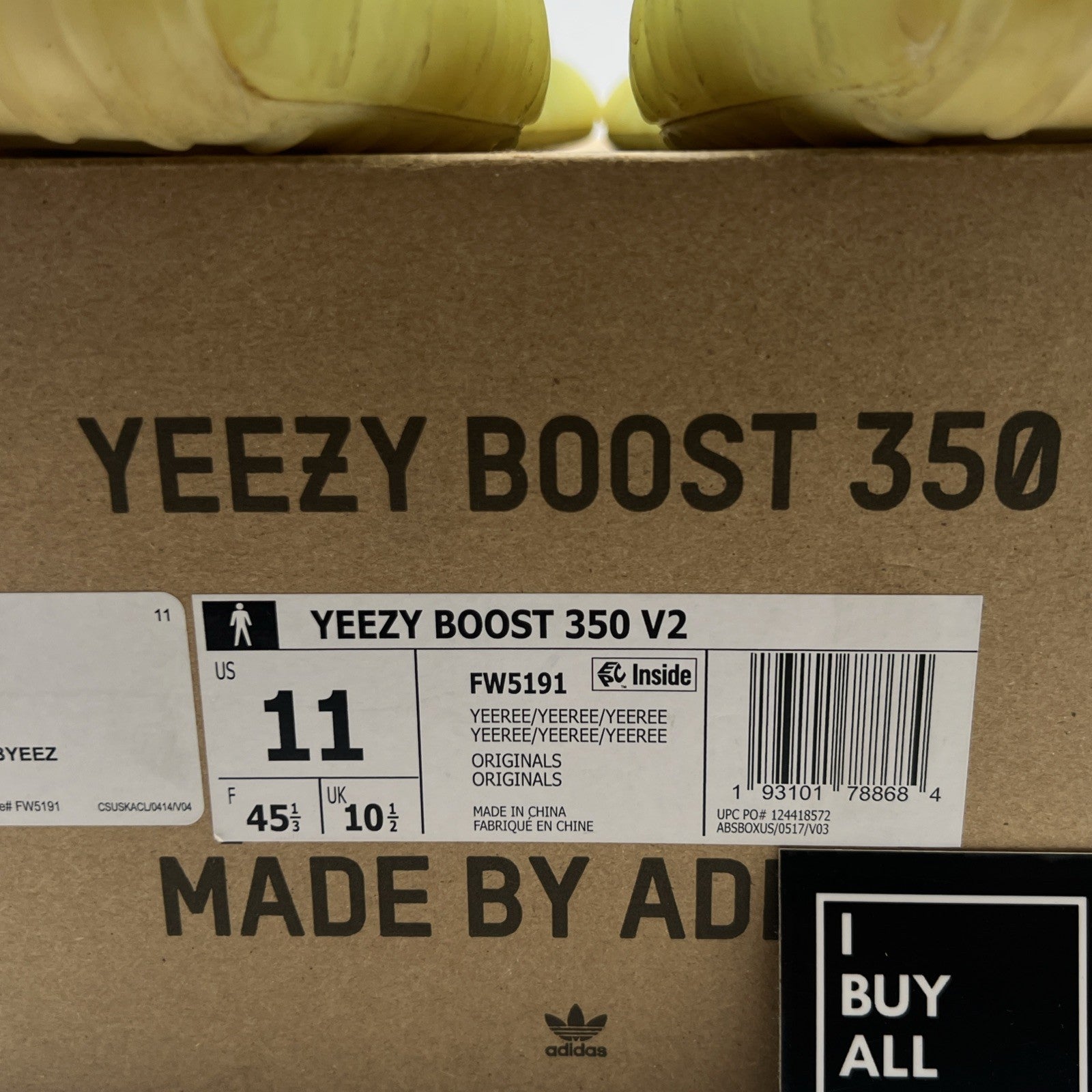 Size 11 - adidas Yeezy Boost 350 V2 Yeezreel Non-Reflective (FW5191)
