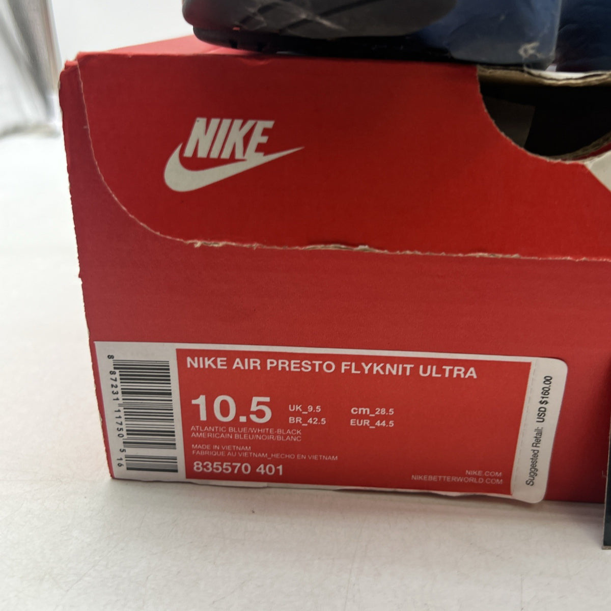 Size 10.5 - Nike Air Presto Ultra Flyknit Gray (835570-401)