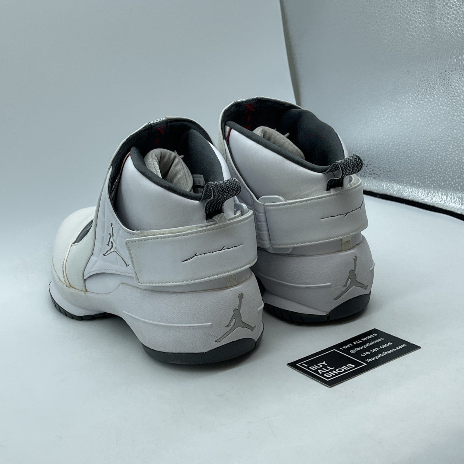 Size 12 - Air Jordan 19 Retro 2019 Flint Grey White Leather (AQ9213-100)