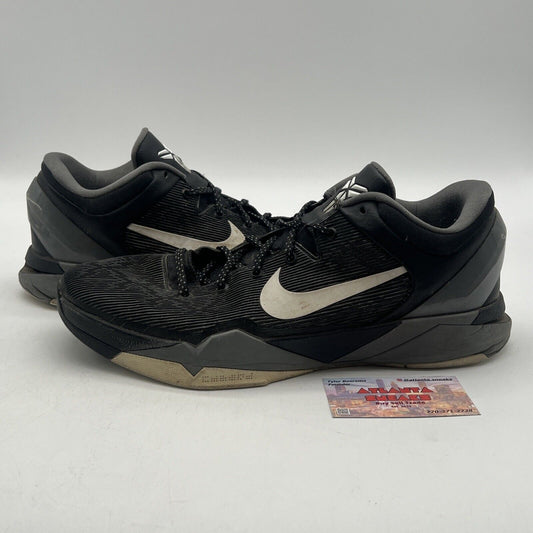 Size 13 - Nike Zoom Kobe 7 System Black Wolf Grey (488371-001)